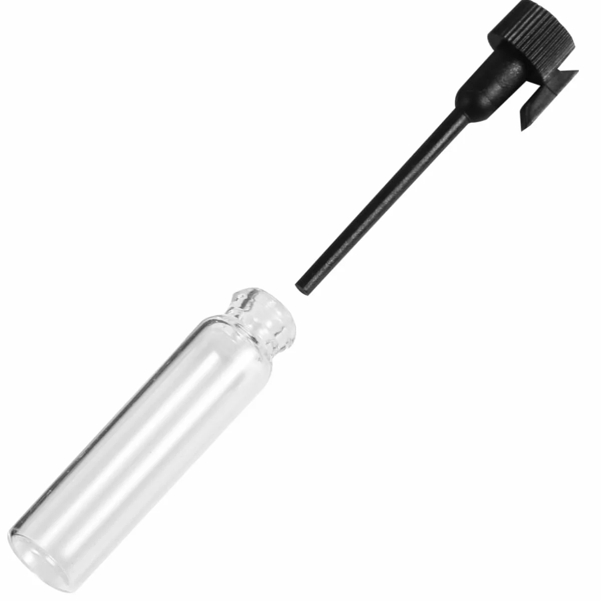 Healvian 100 sztuk szklane mini butelki na próbki perfum 1 ml z zakraplaczem