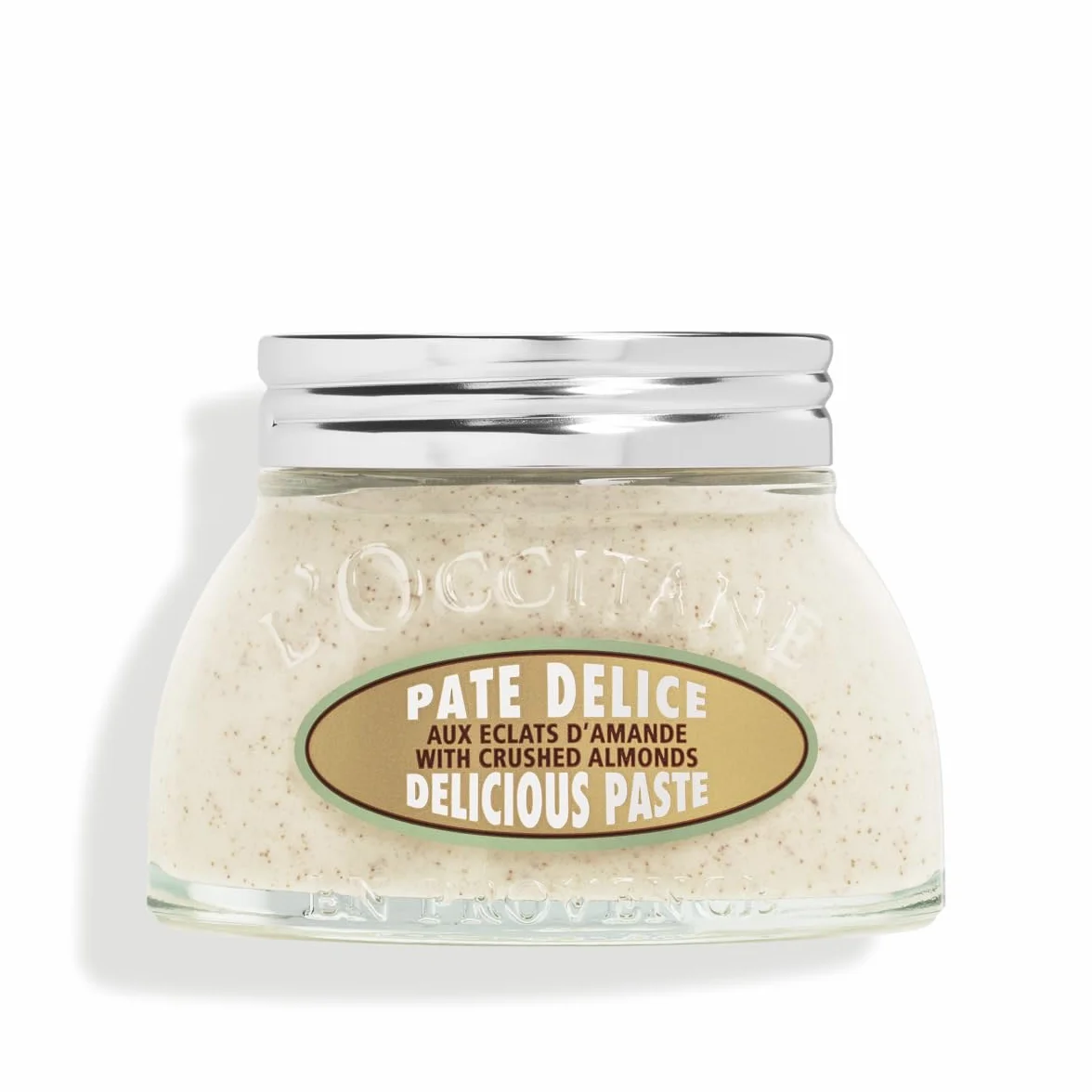 L'OCCITANE - Pasta Delice Peeling do ciała Migdał - 200 ml - Wyprodukowano we Francji