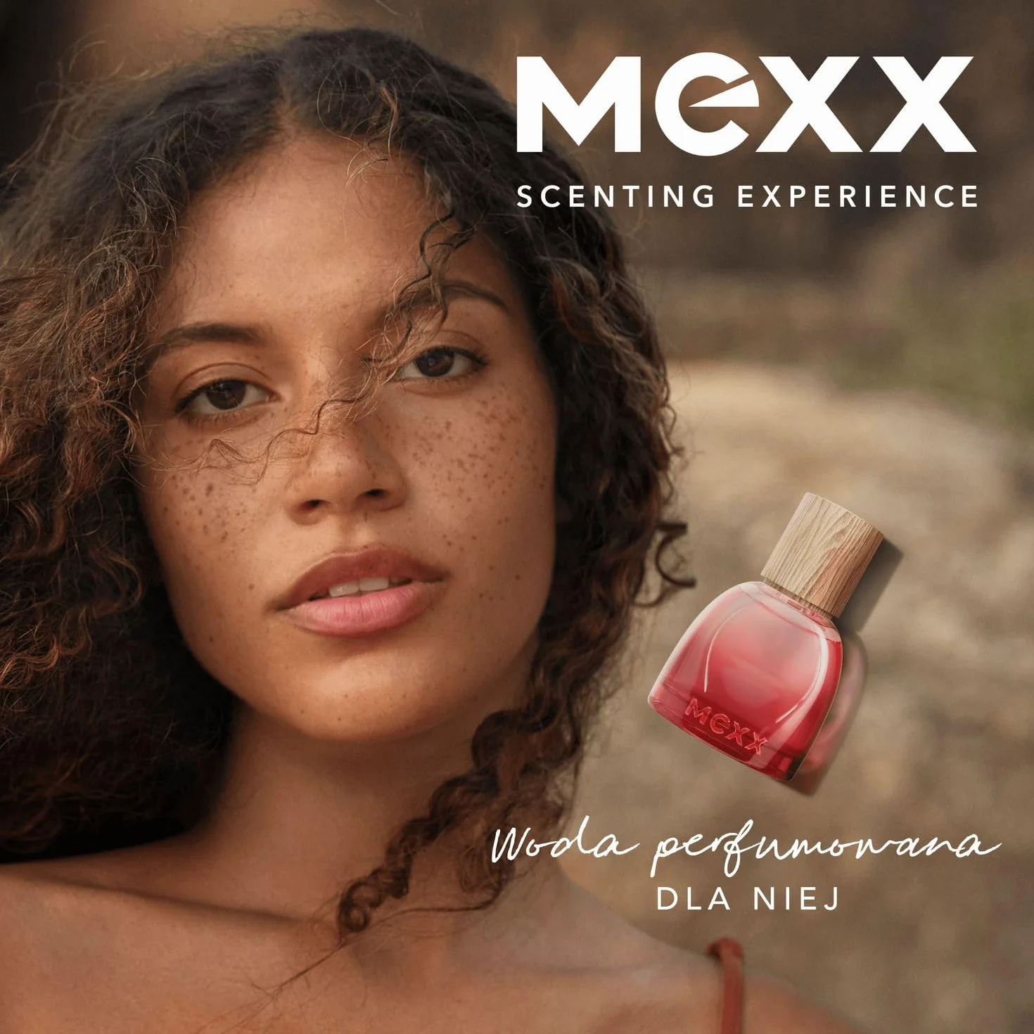 Mexx Inspired Warmth Woda Perfumowana dla Kobiet o Owocowo-Ambrowym Zapachu, 50 ml