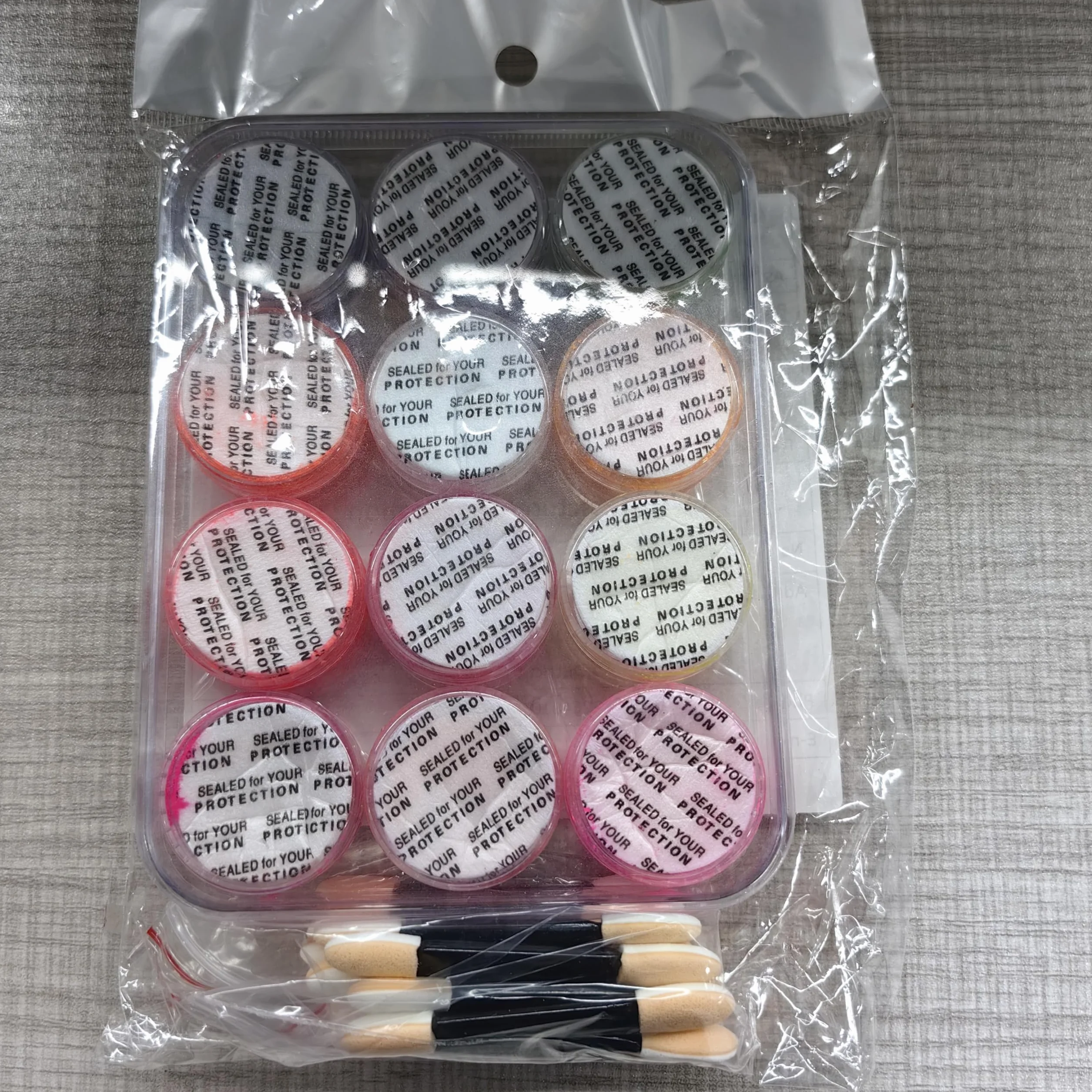 Kalolary 12 pudełek w kolorze neonowym proszku, pigment do paznokci, kolorowy fluorescencyjny proszek, tęczowy brokat, do dekoracji paznokci DIY