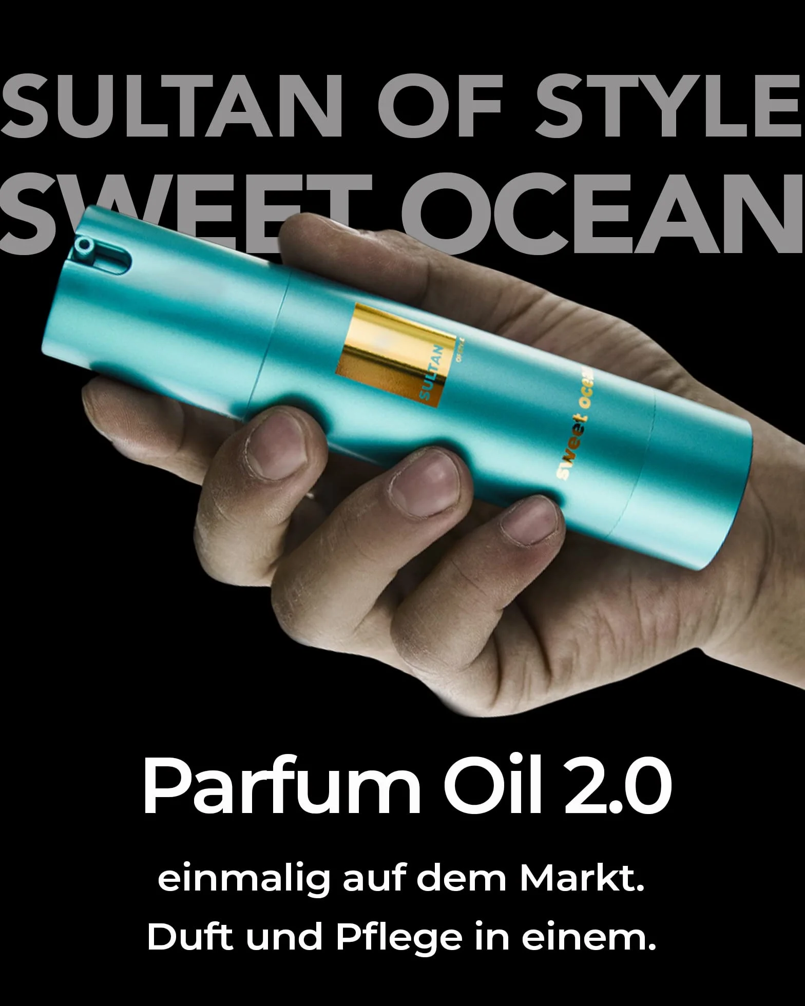 Sultan of Style Sweet Ocean Olejek Perfumowy dla Mężczyzn 100% Bez Alkoholu