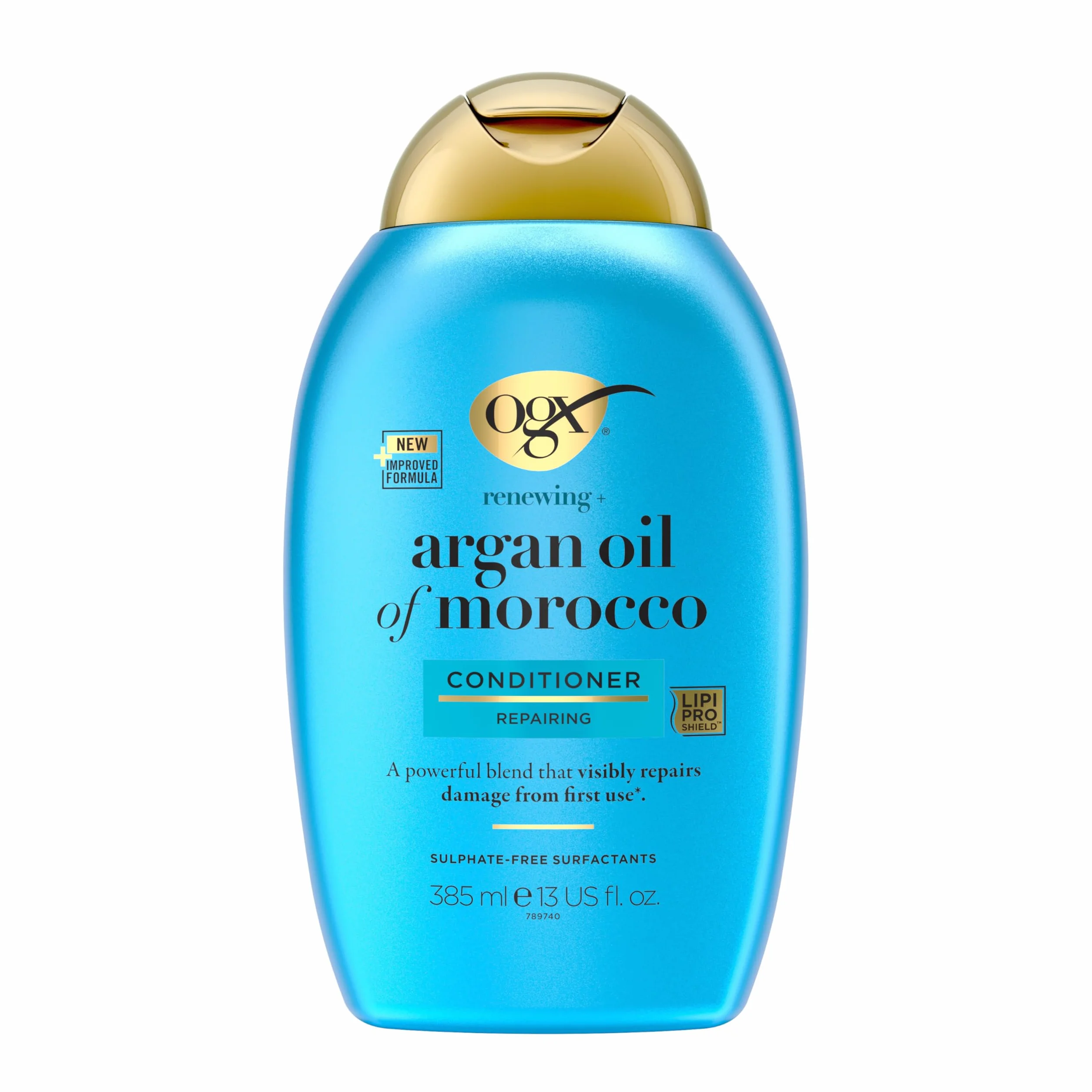 OGX Argan Oil of Morocco Conditioner (385 ml), regenerująca odżywka do włosów naprawia uszkodzenia włosów widocznie już po pierwszym zastosowaniu, odżywka do włosów z olejkiem arganowym do włosów