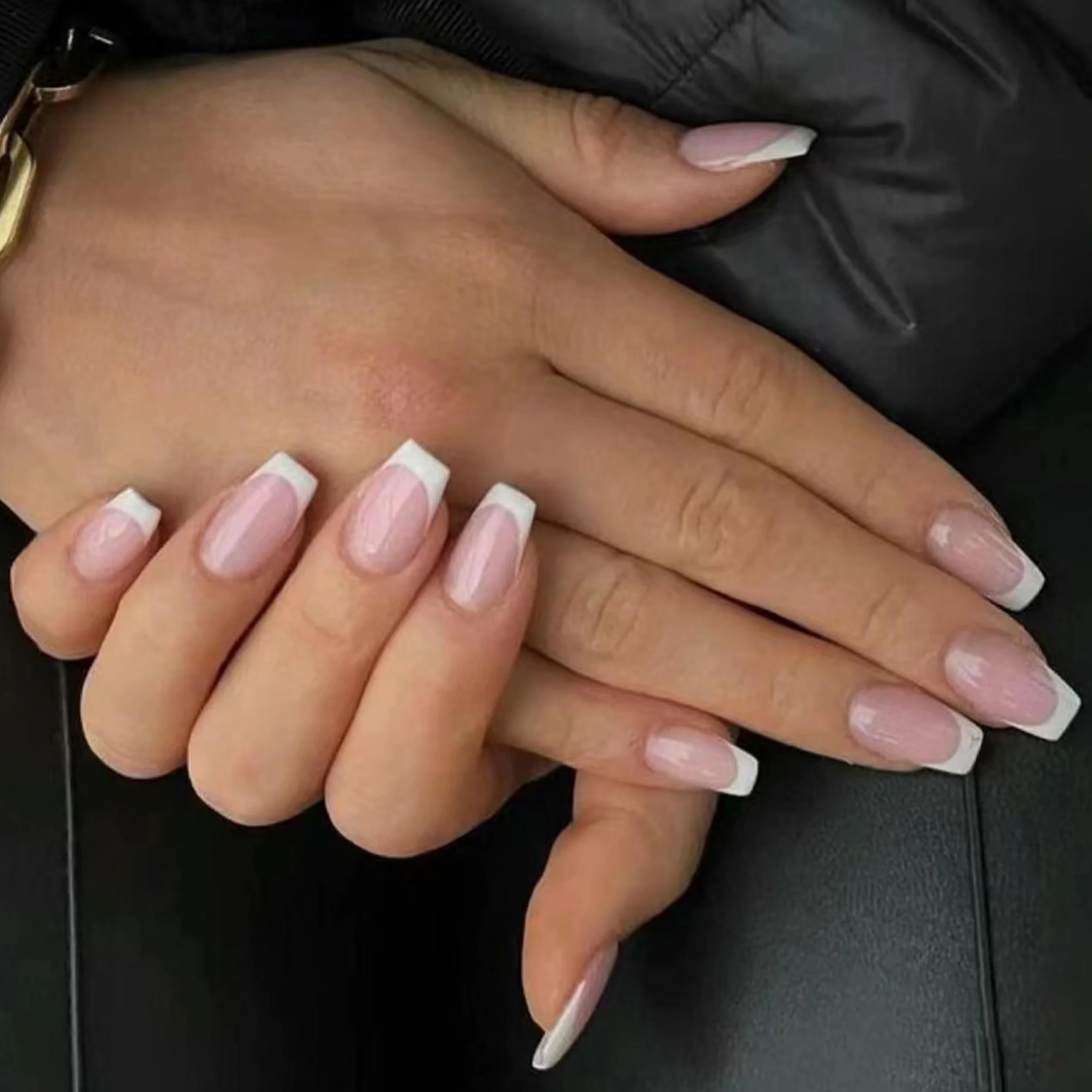 MrCuvaryas Nail Tips-X-0255-LY-24-05 Paznokcie u Stóp do Naklejenia, Kwadratowe Sztuczne Paznokcie w Pełni Pokrywające, DE-NailTips-X-0255-LY-24-05