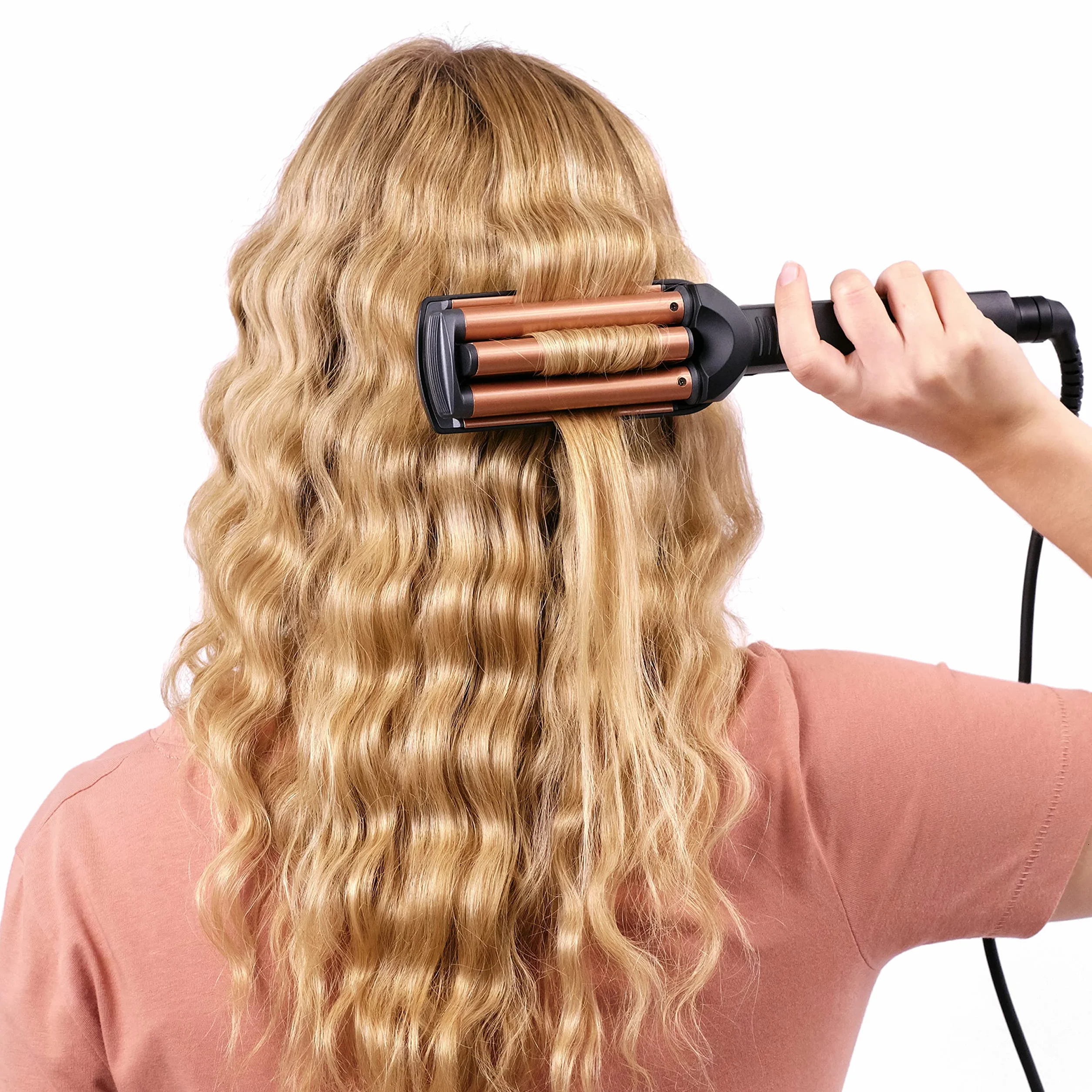 BaByliss Deep Waves Hair Waver W2447E ceramiczna powłoka 160°C-200°C bez elektryzowania się