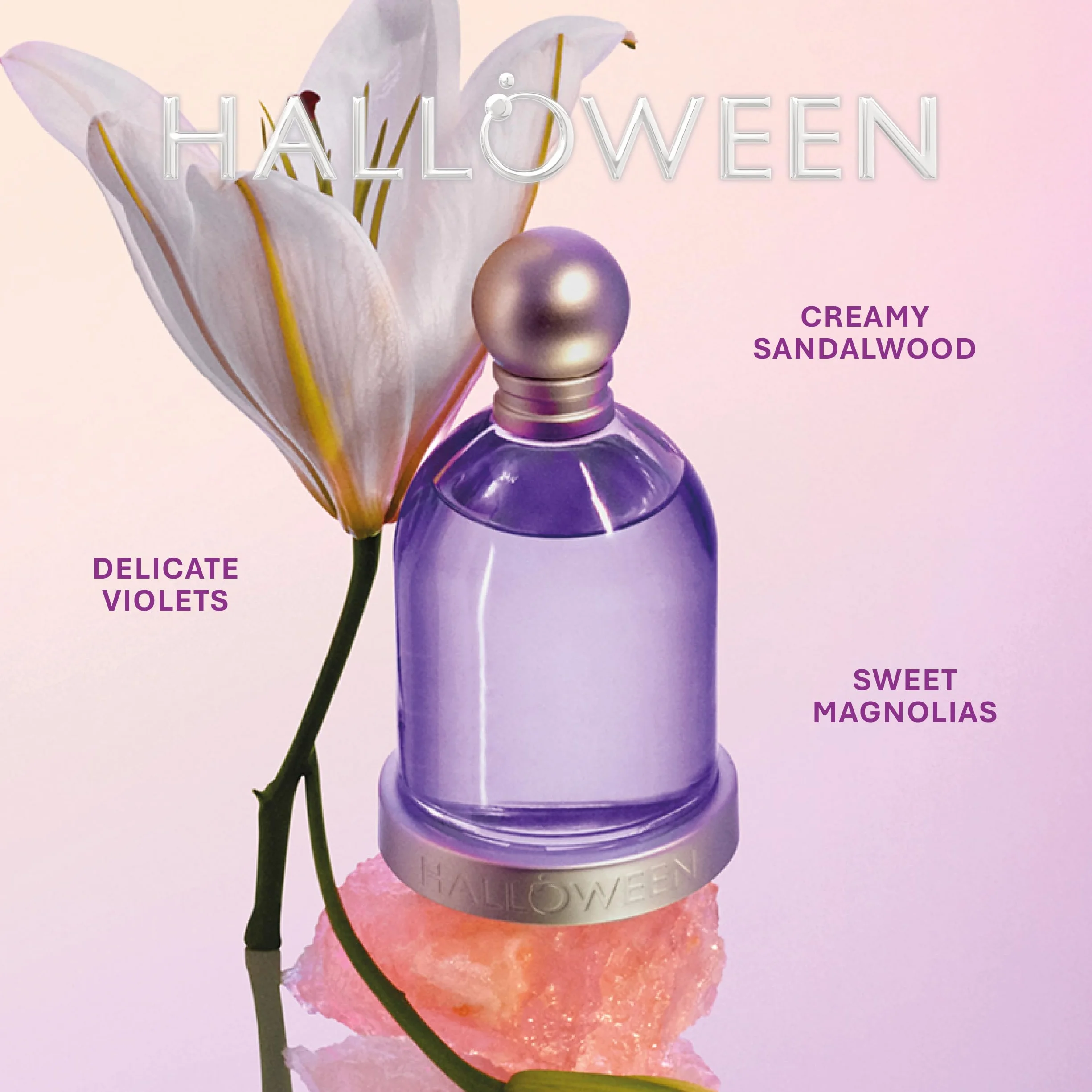 Halloween Eau de Toilette para Mujer Fragancia Floral 100 ml con Vaporizador