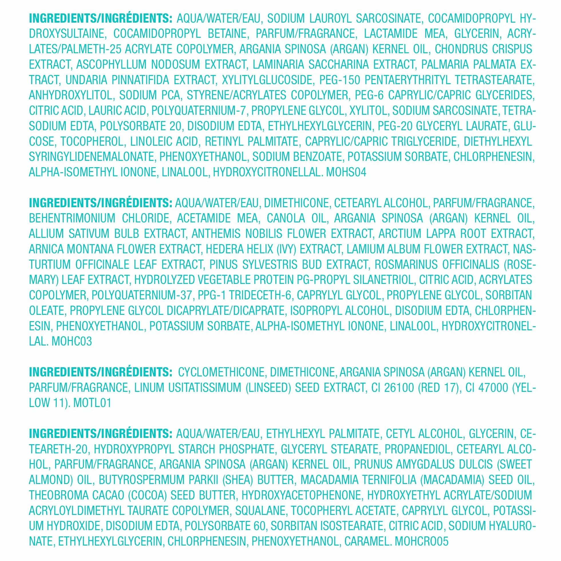 Moroccanoil Pudełko podróżne – objętość