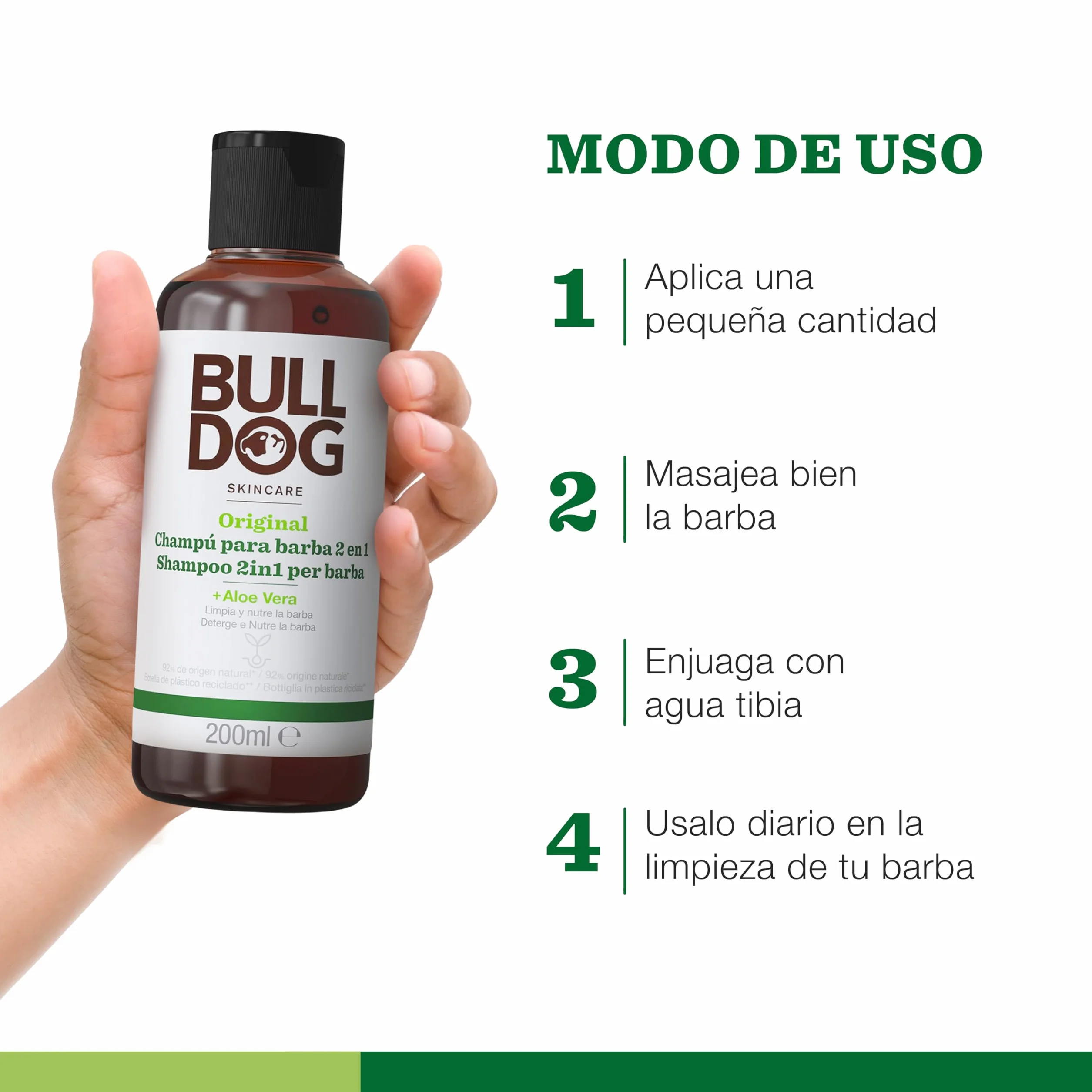 Bulldog Szampon i Odżywka - 200 ml
