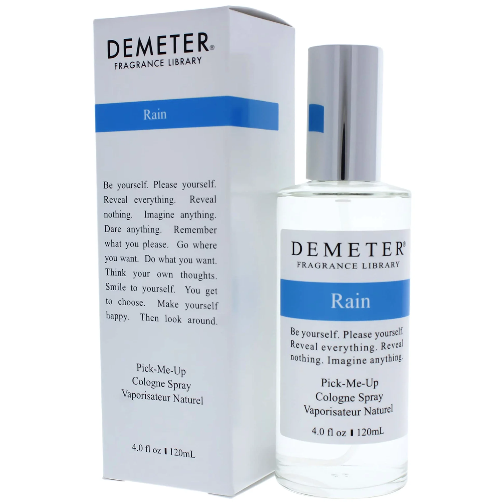 Demeter Deszczowy spray koloński - spray 113 g - świeży zapach - unisex - rozmiar podróżny