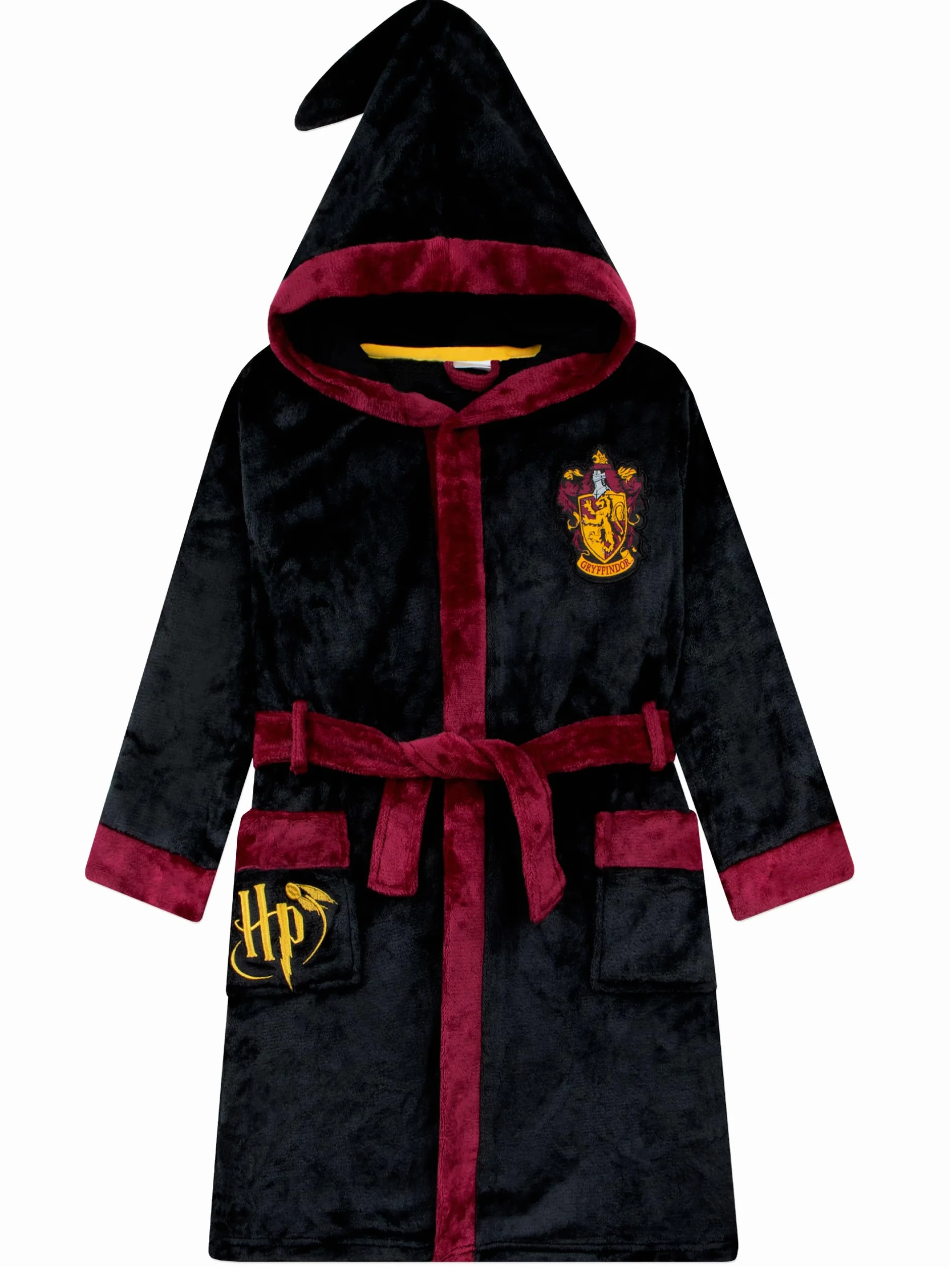 Harry Potter Szlafrok | Polarowe Szlafroki Gryffindor dla Dzieci | Szaty Hogwarts