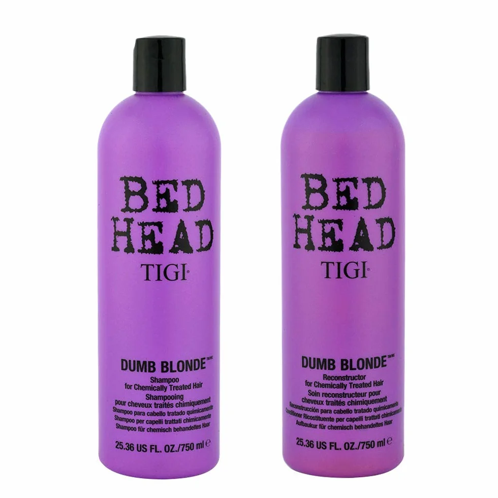 Tigi Bed Head Dumb Blonde Szampon i Odżywka do Włosów Blond 2 x 750 ml