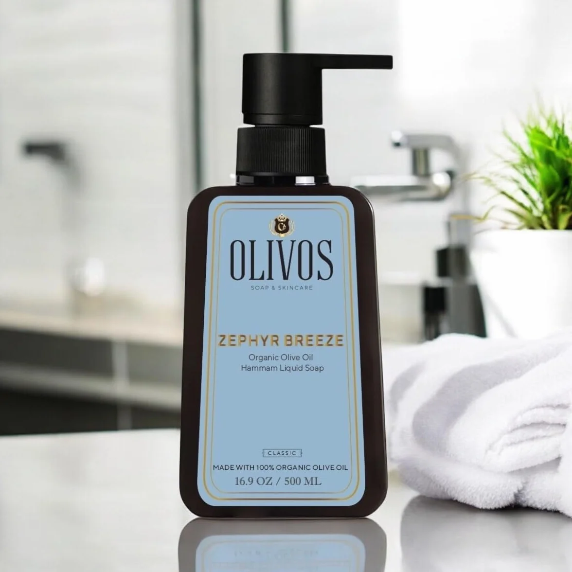 OLIVOS Olive Oil HAMMAM w płynie mydło w płynie 450 ml