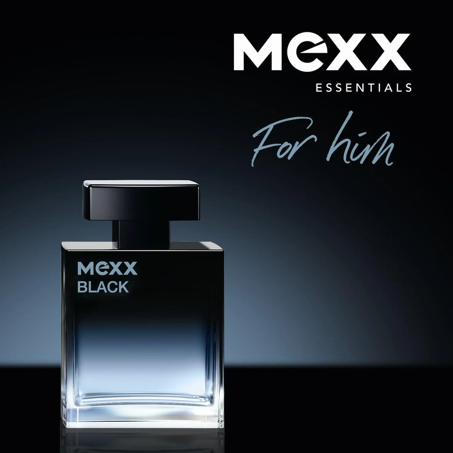 Mexx Black Woda Perfumowana dla Mężczyzn, o Drzewnych i Morskich Nutach Zapachowych, 50 ml