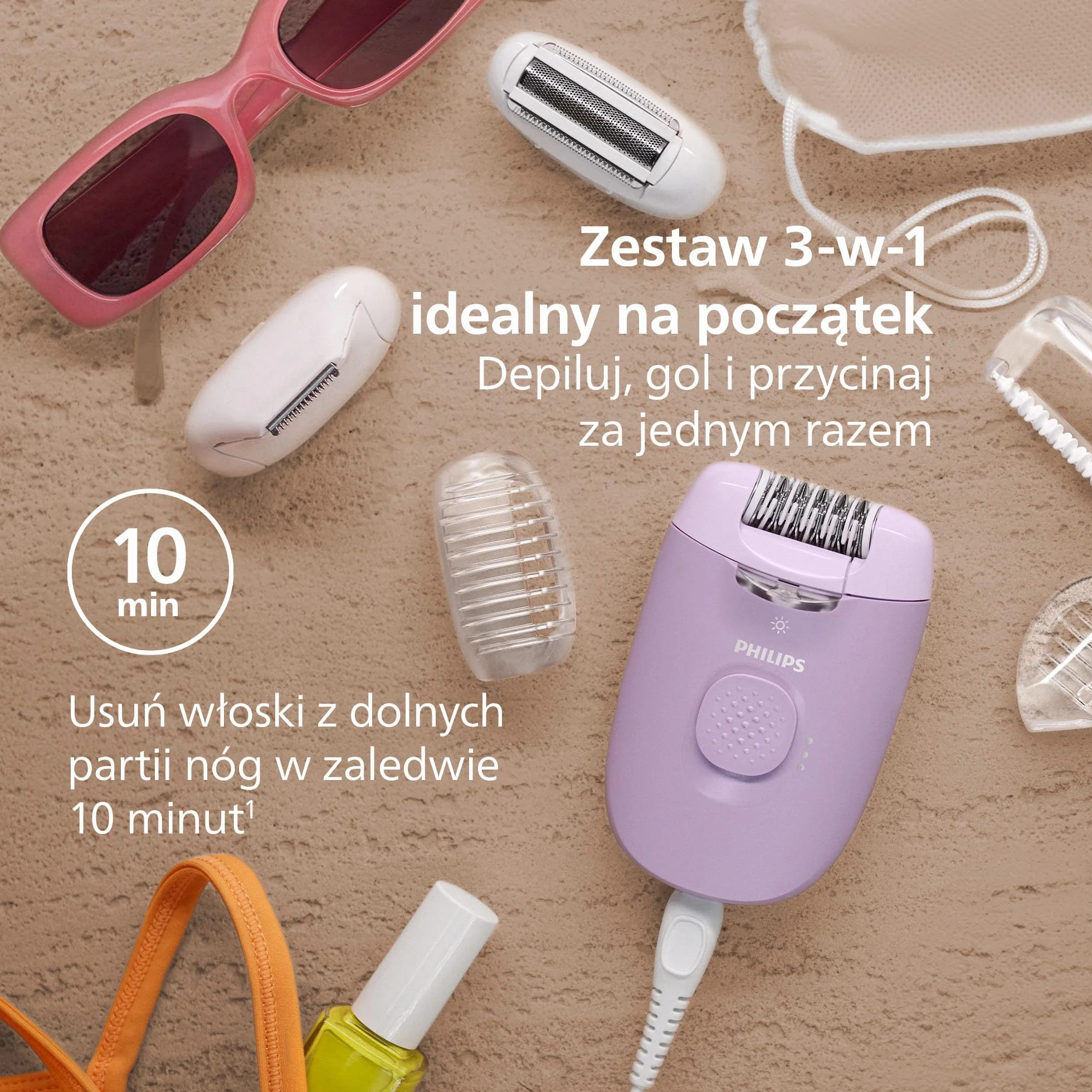 Philips Series 4000 Golarka do Ciała i Bikini BRE257/00