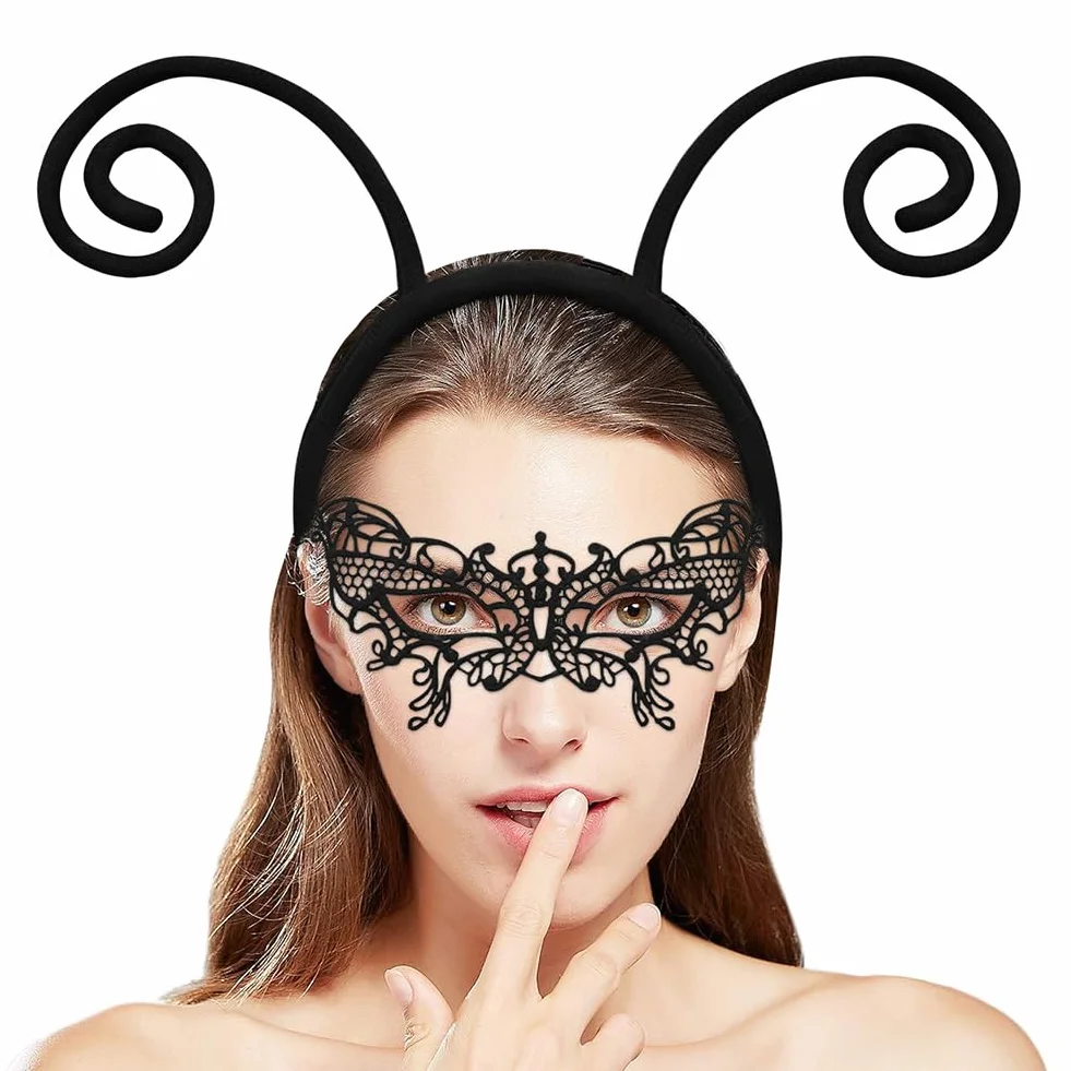 Aomig Kostium damski z motylem, skrzydła motyla, dla dorosłych kobiet, z maską, kolorowa peleryna z motylem, szal, skrzydła, nimfa, Pixie, kostium na Halloween, imprezę, Boże Narodzenie, Cosplay