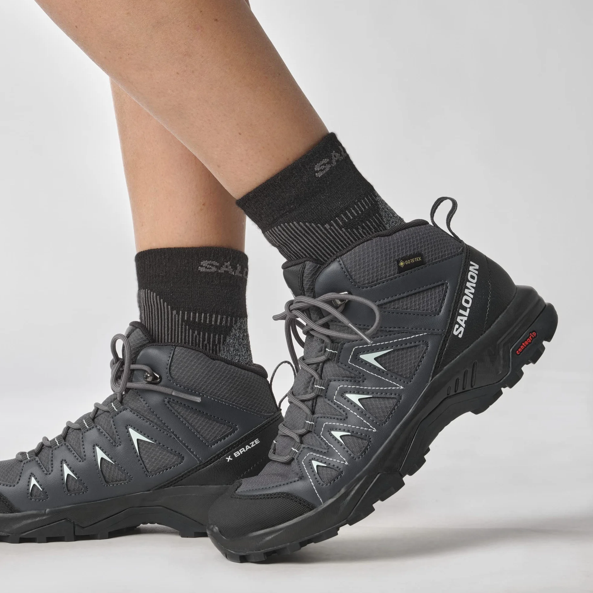 Salomon Kobiety X Braze Mid Gore-texButy trekkingowe