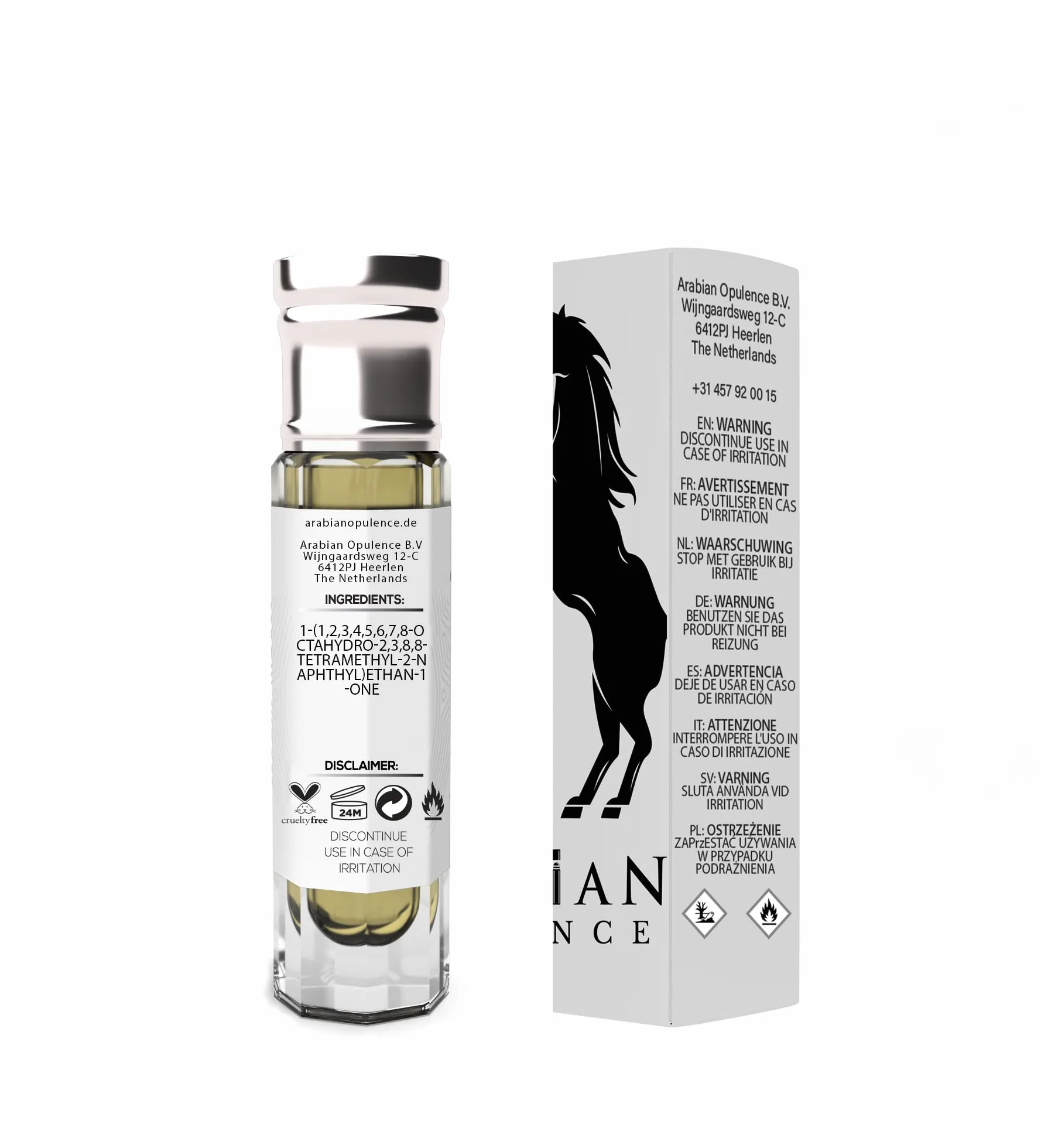 Arabian Opulence FR201 MOLECULAR olejek perfumowany w kulce, skoncentrowany olejek do ciała, 6 ml