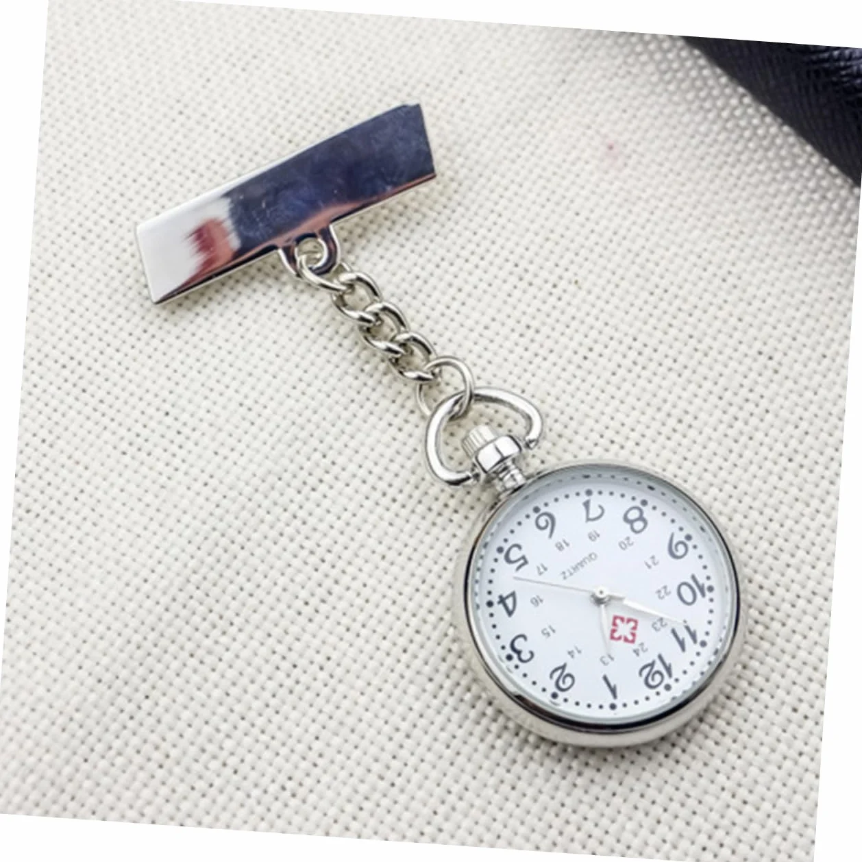 Amosfun 2 Sztuk Zegarek Kieszonkowy Relojes Para Mujeres Dziewczyna Zegarek Zegarek Damski Zegarki Dla Dziewczynek Klips Do Kluczy Zegarek Kieszonkowy Pielęgniarka Zegar Kieszonkowy Moda