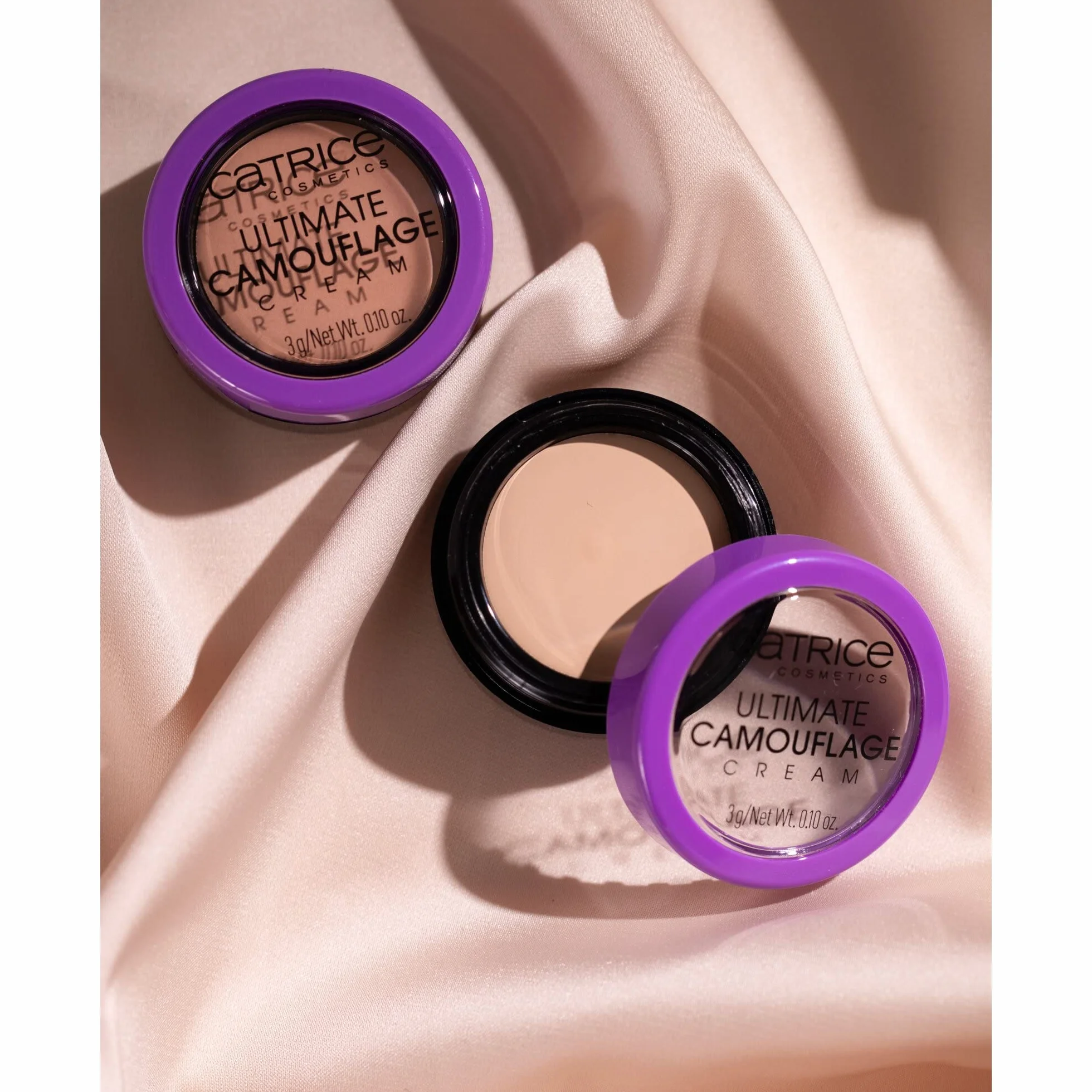 Catrice Korektor w kremie Ultimate Camouflage Cream, długotrwały, matujący, korekcja kolorów, naturalny, matowy (3g)