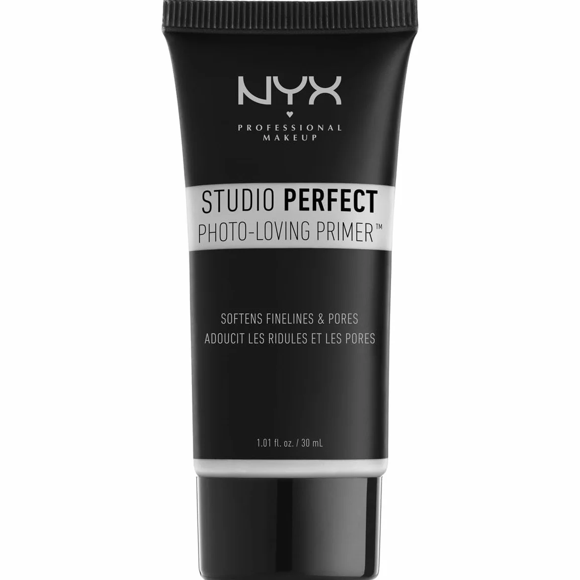 NYX Professional Makeup Studio Perfect Primer baza pod makijaż transparentna, jedwabista, lekka, 01 Clear, 30 ml