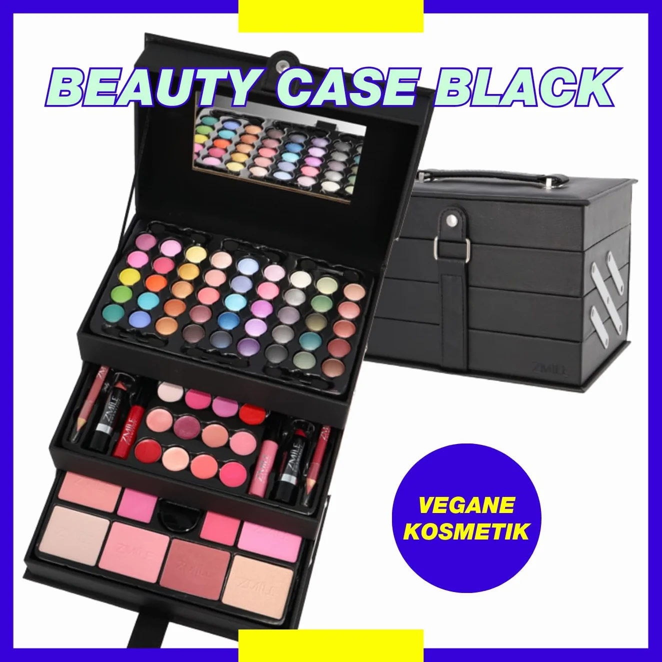 ZMILE Cosmetics Zestaw do Makijażu Black Kosmetyki Wegańskie