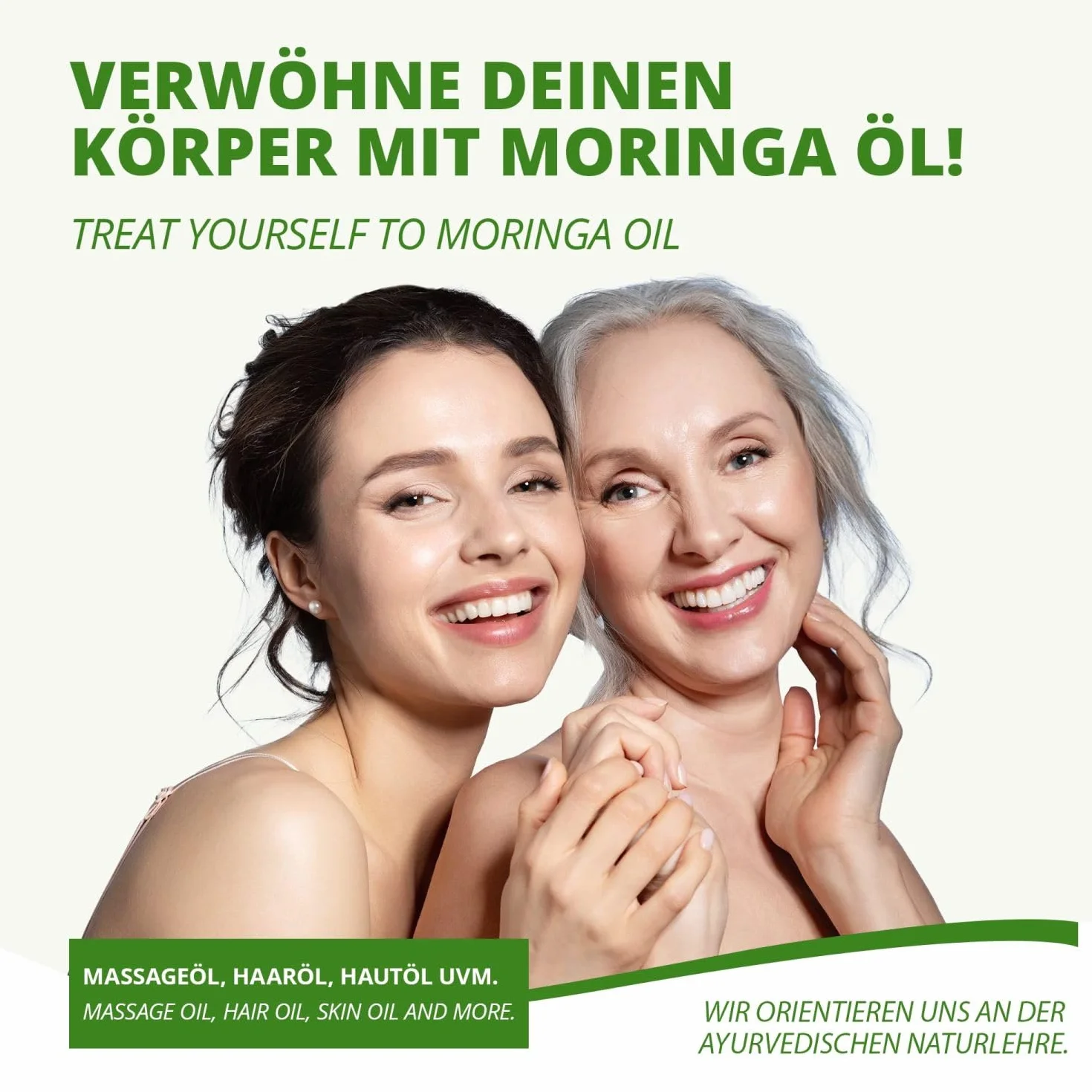 Olej Moringa Premium 100ml pierwsze tłoczenie dojrzewających w słońcu nasion oleifera MoriVeda