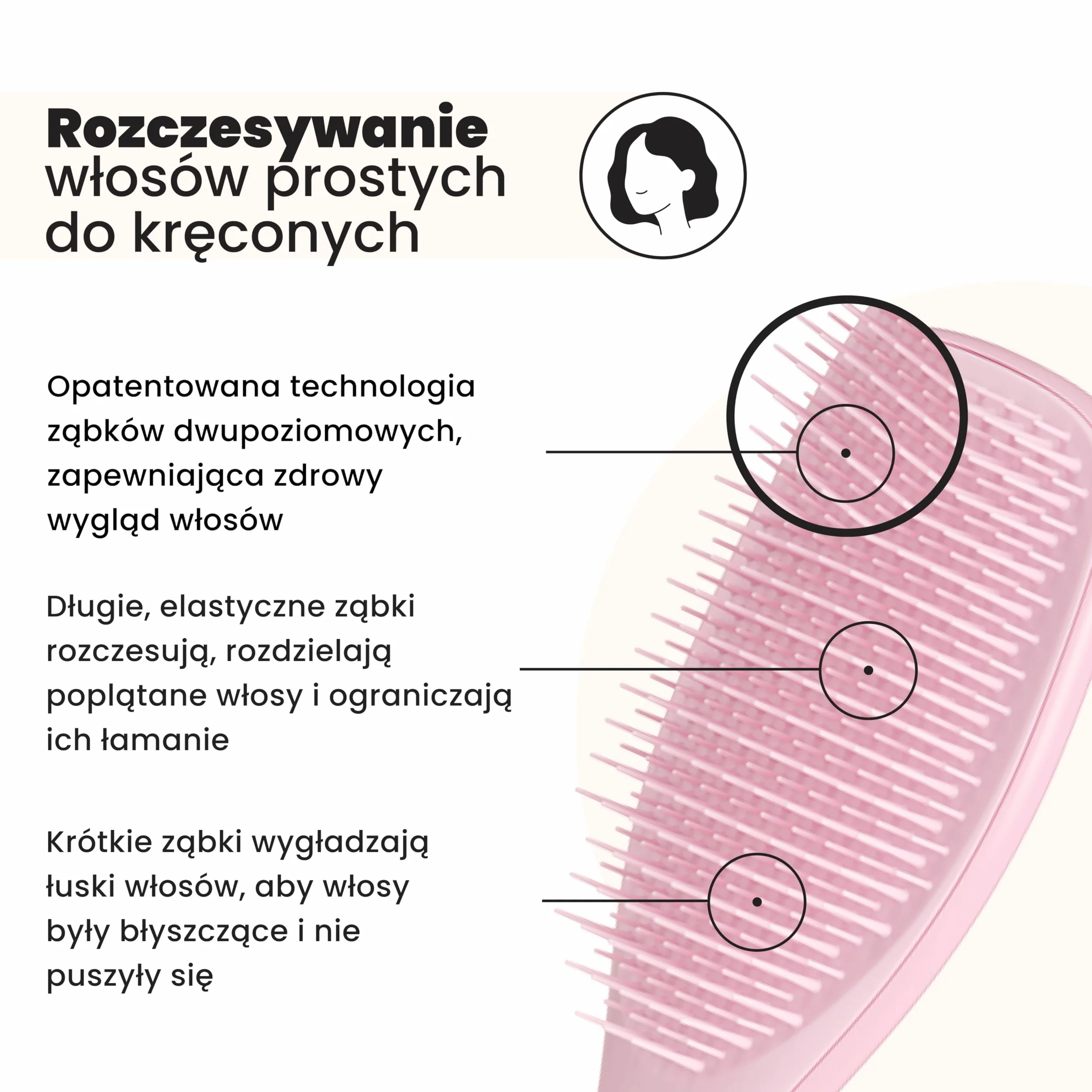 Tangle Teezer Ultimate Detangler Szczotka do rozczesywania do wszystkich rodzajów włosów