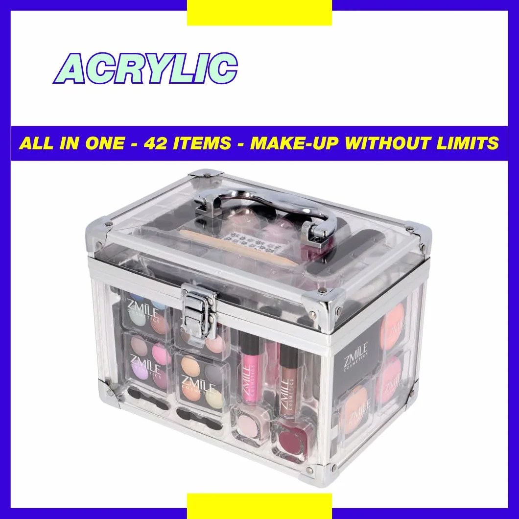 ZMILE Cosmetics Zestaw do Makijażu, Acryl, Kosmetyki Wegańskie