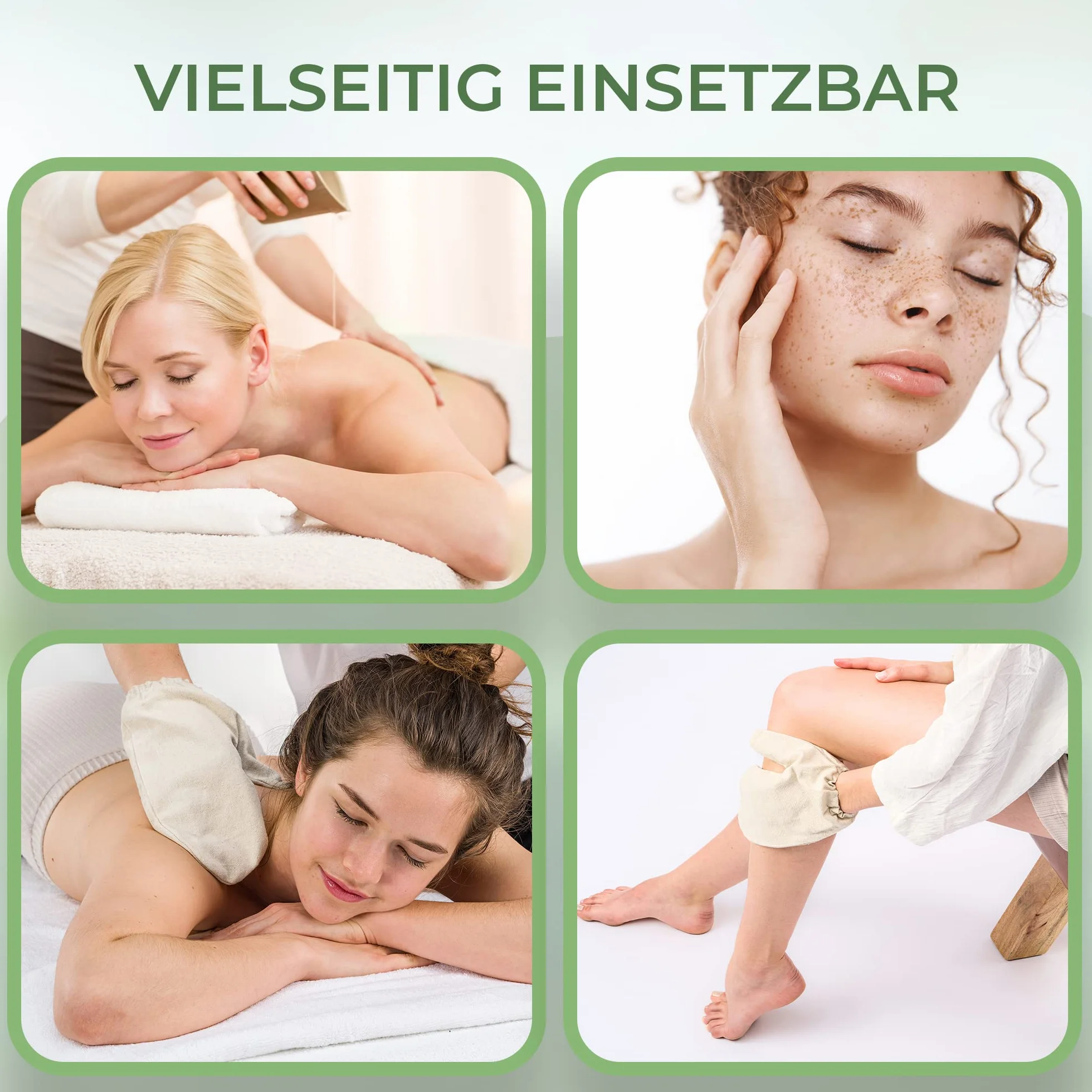 MASSAGE-EXPERT Garshan Surowy Jedwabne Rękawice [1 para, jeden rozmiar] - Rękawice Peeling, Ayurveda, Masaż suchy, Przeciw Cellulitowi