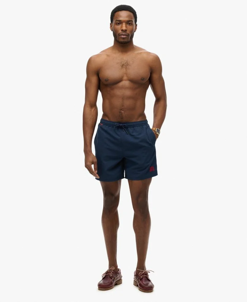 Superdry Męskie spodenki kąpielowe Essential 16, Richest Navy