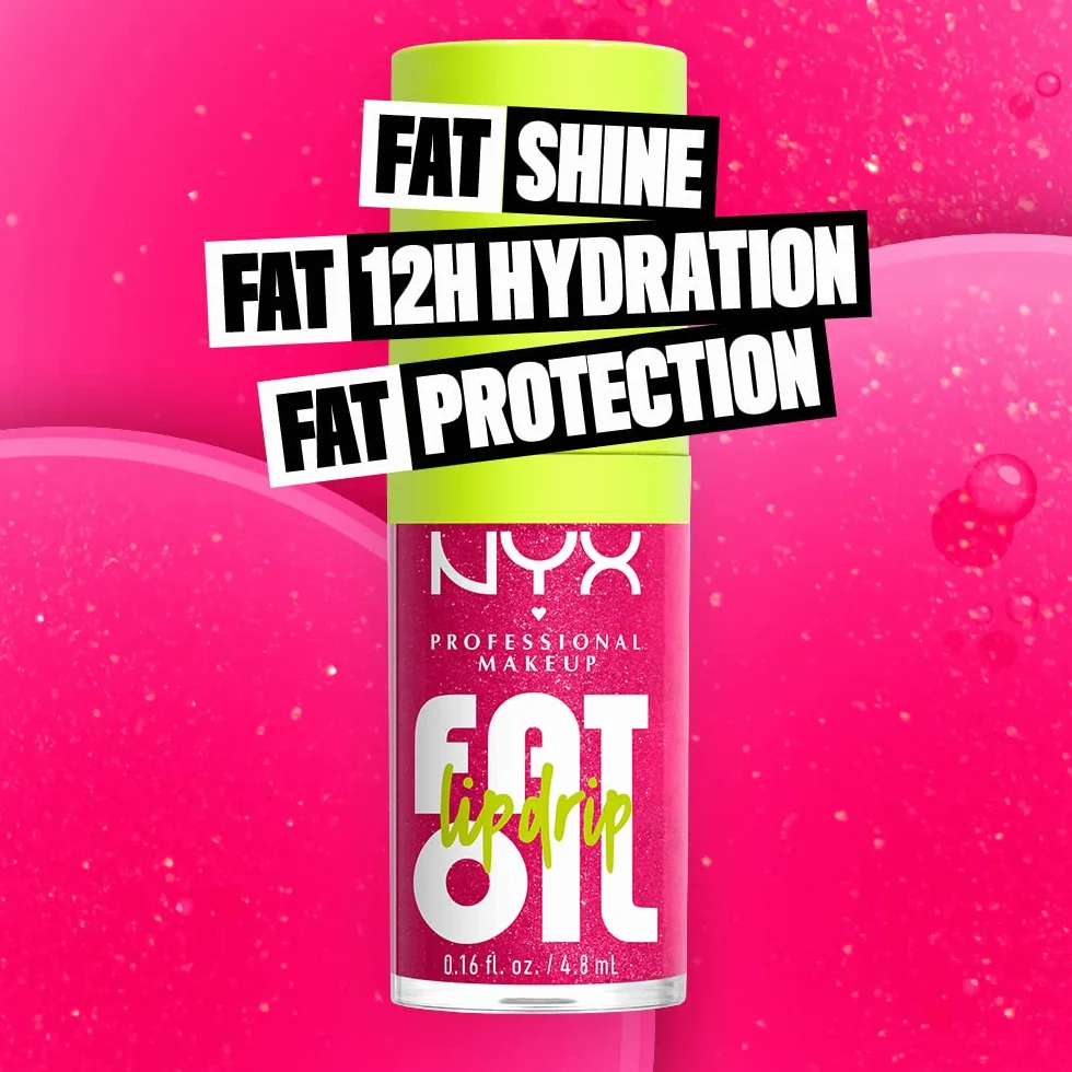Nyx Professional Makeup Fat Oil Lip Drip Błyszczyk do Ust, 03 Supermodel, 4.8 ml