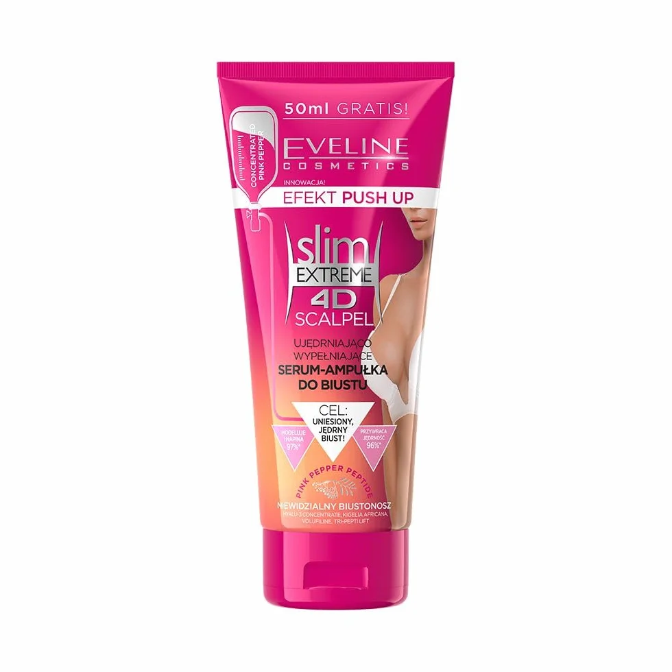 Eveline Cosmetics Slim Extreme 4D ujędrniające i wypełniające ampułki do serum na piersi (serum ujędrniające i wzmacniające piersi)