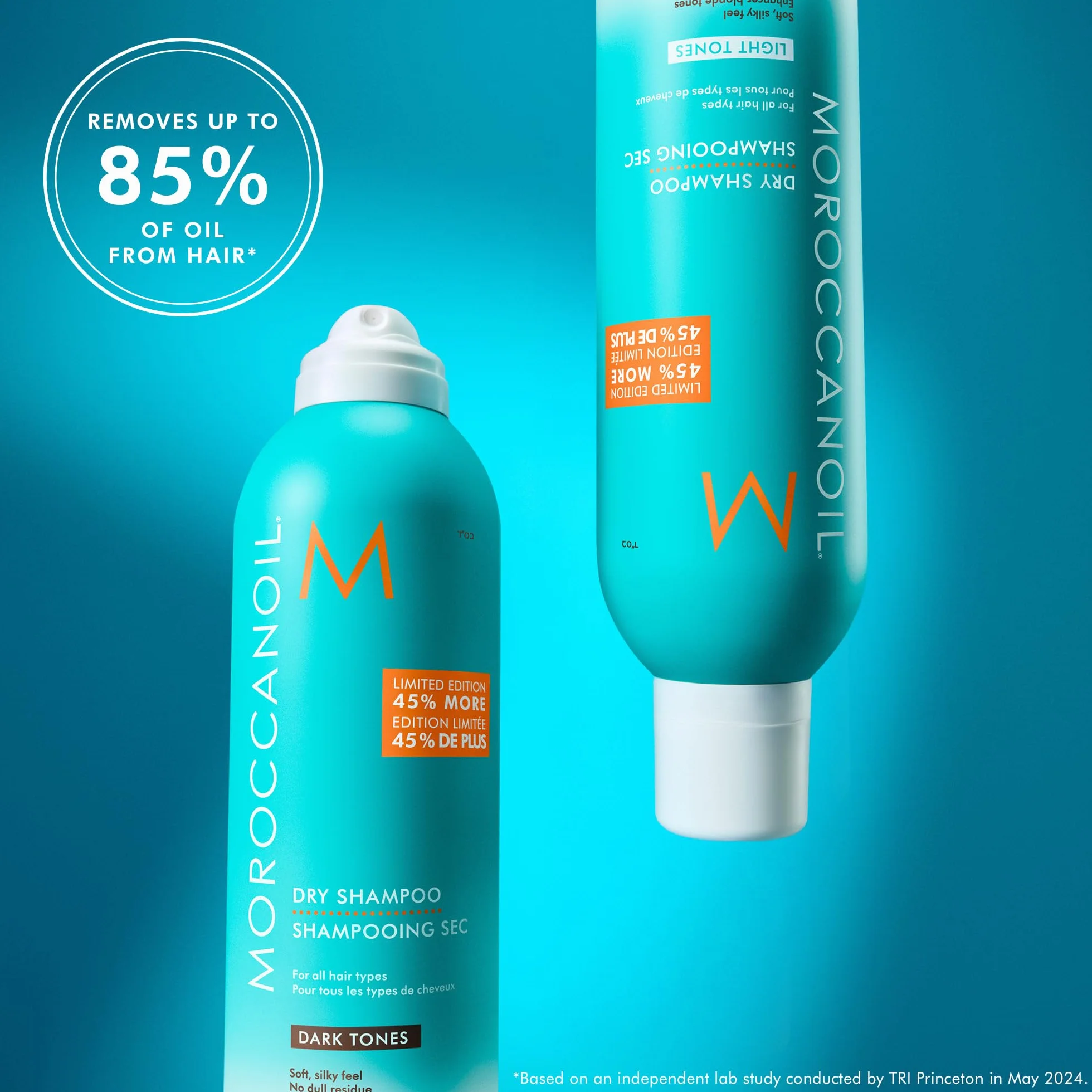 Moroccanoil Suchy szampon do jasnych włosów 323 ml