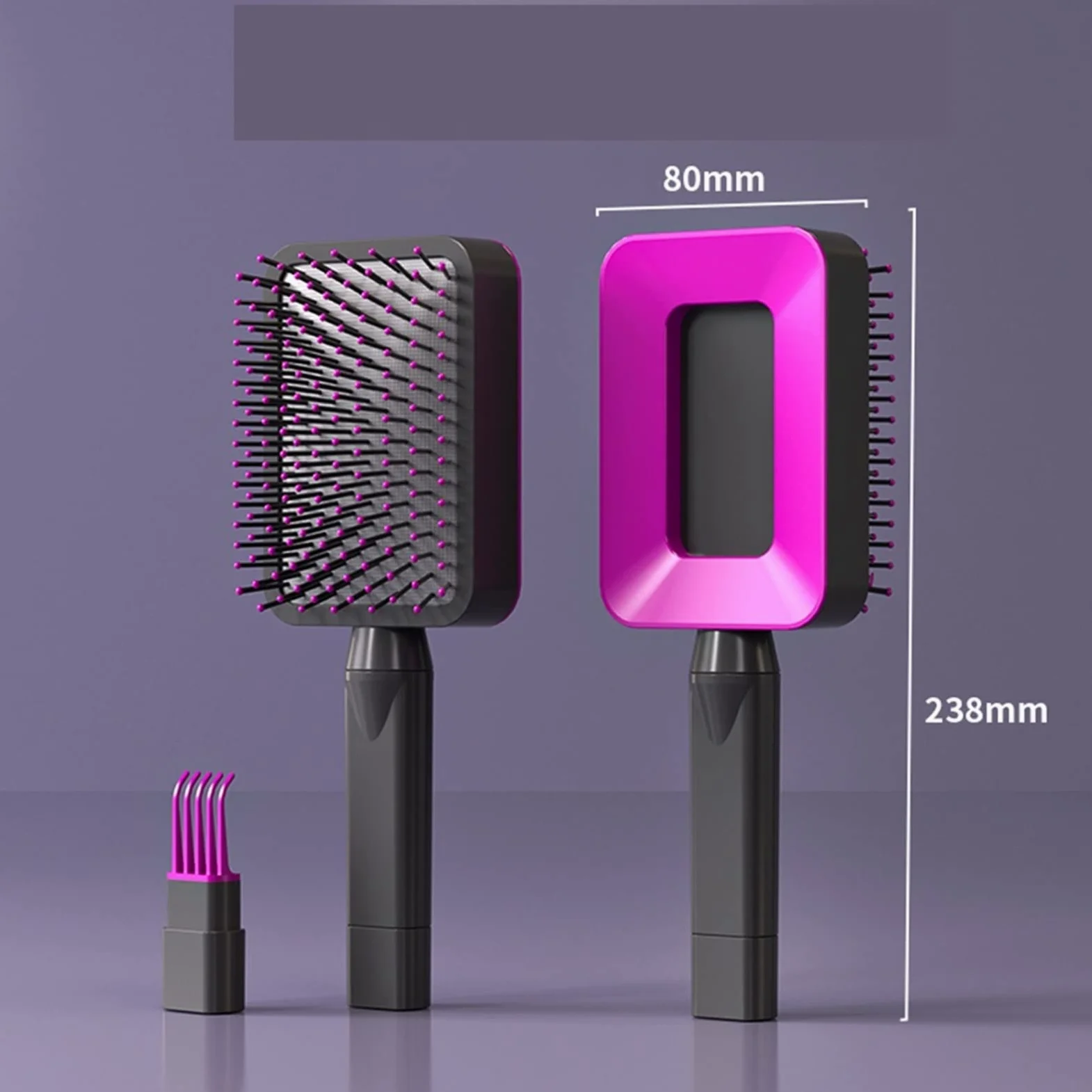DieffematicSZ Grzebień Hair Comb Cleaning Design Air Cushion Comb Long Hair Special Air Bag Massage Comb Household Comb