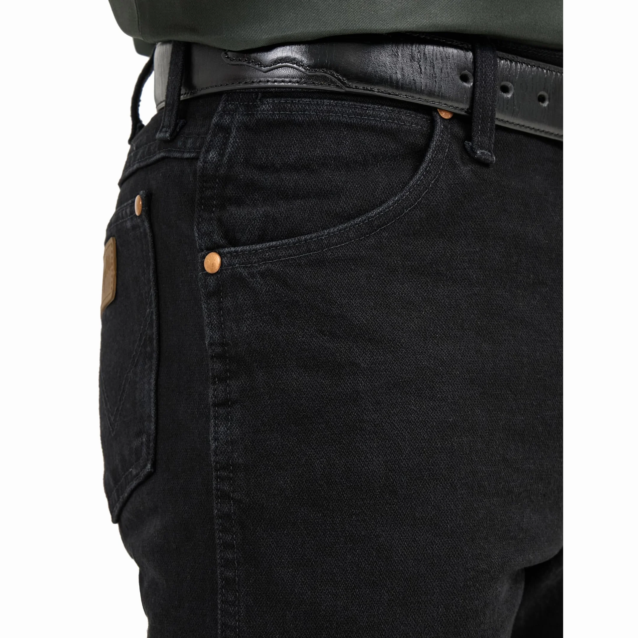 Wrangler Dżinsy Męskie 13MWZ, Oryginalny Krój Regular Bootcut Fit, Prosta Nogawka