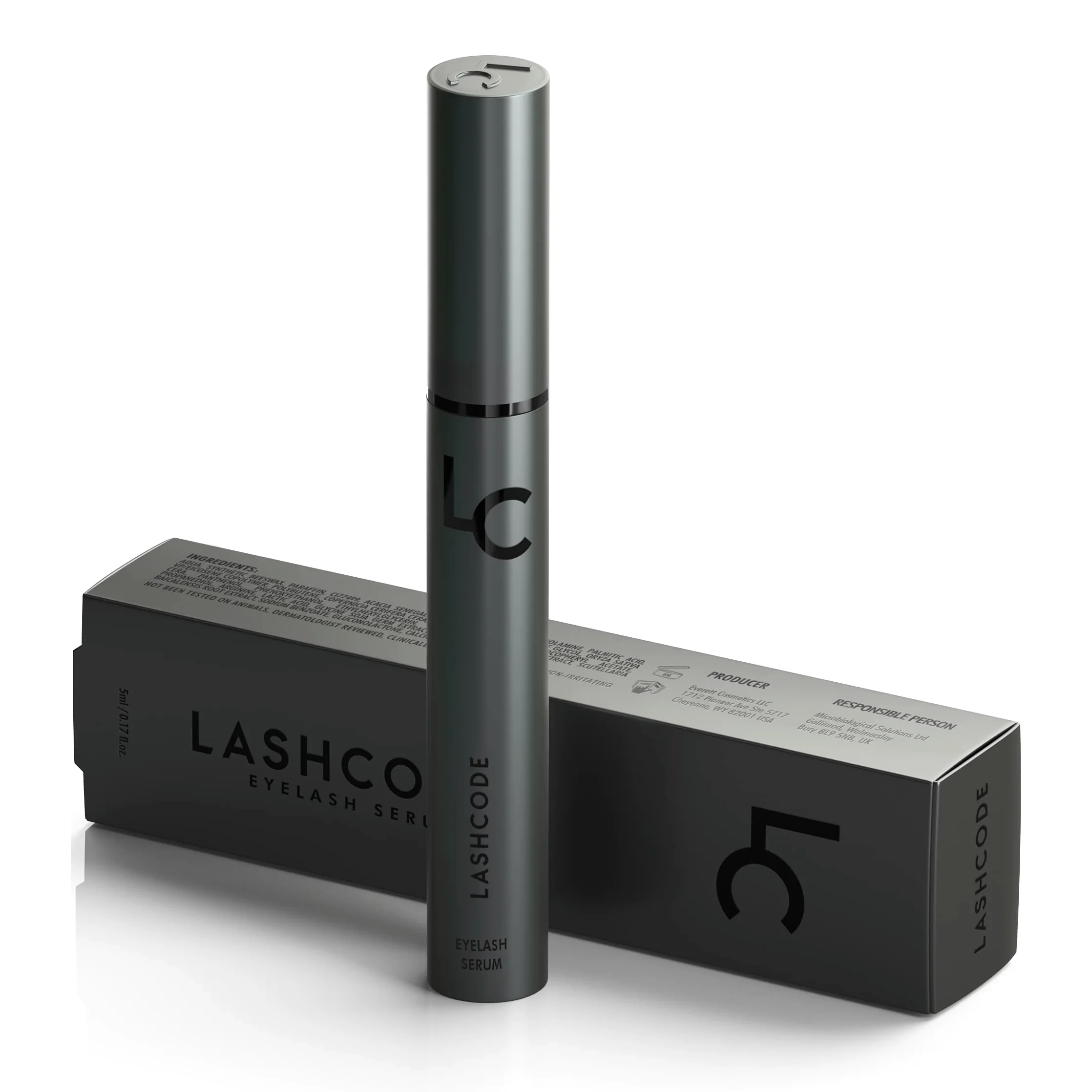 Odżywka do rzęs Lashcode Eyelash Serum 5 ml - przyśpieszająca wzrost odżywka do rzęs