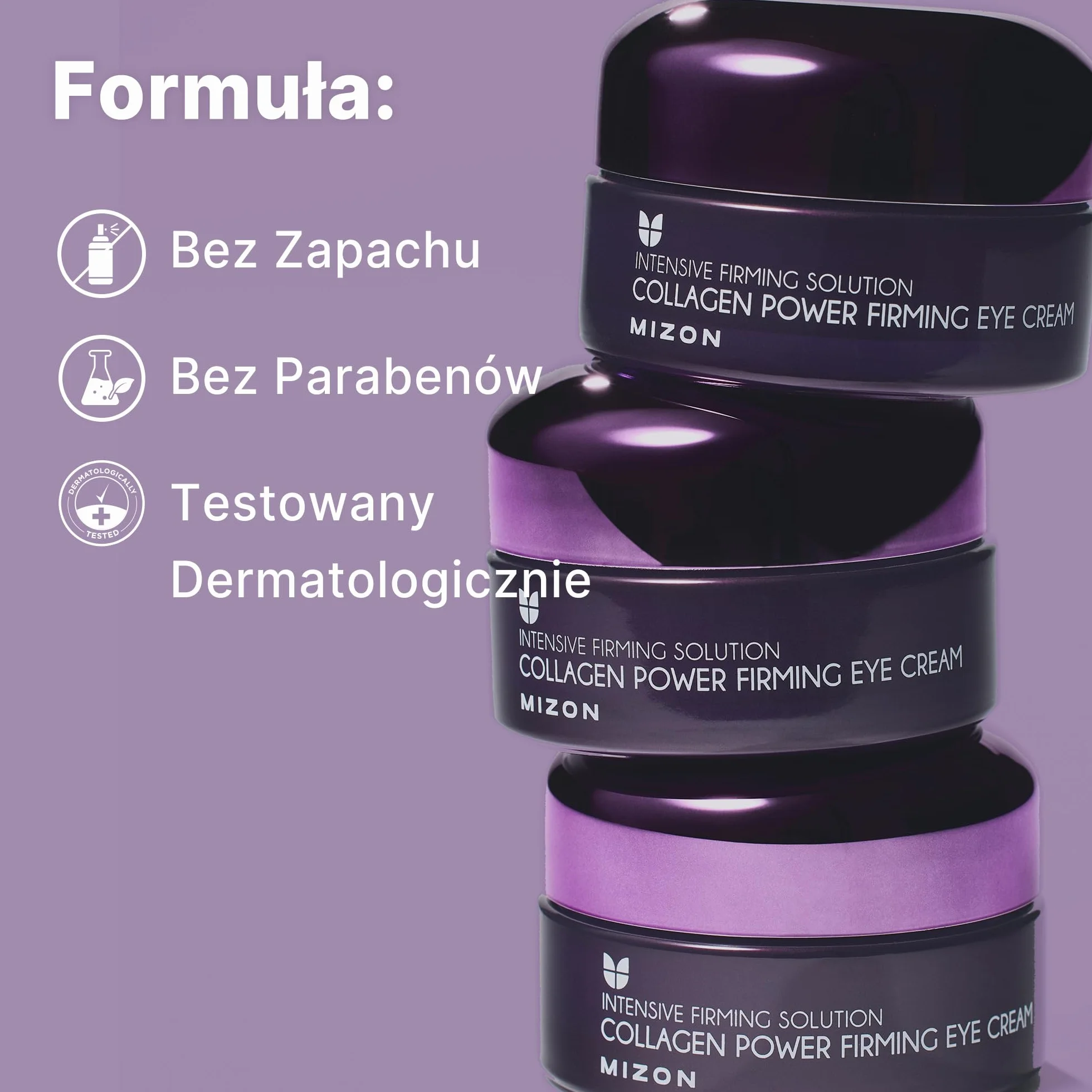 [Mizon] Kolagenowy Power Firming Krem Pod Oczy (25ml) Kolagen Morski, Przeciwzmarszczkowy, Wzmacniacz Elastyny, Nawilżający, Hialuronowym (Collagen Power Firming Eye Cream)
