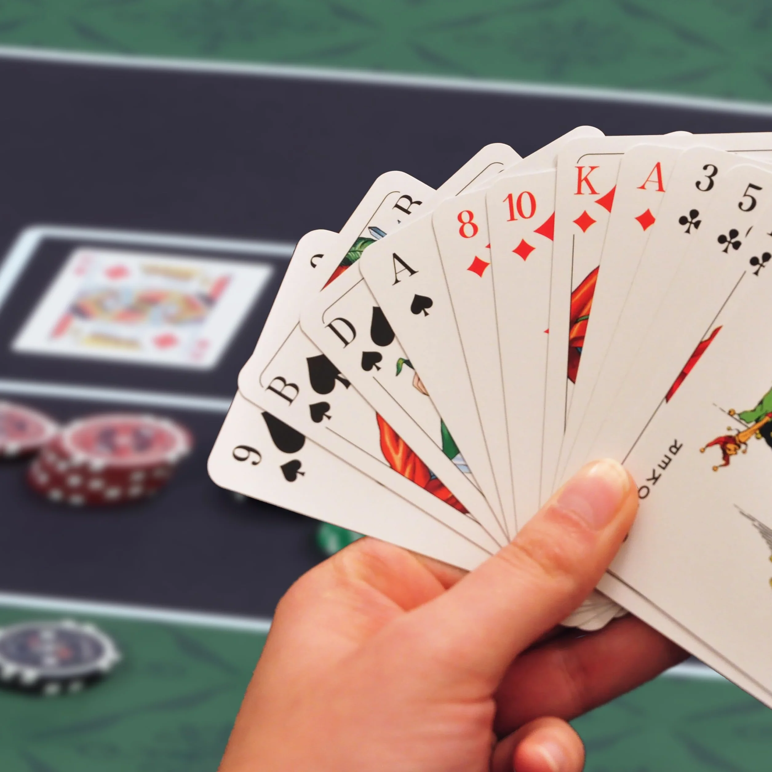 Relaxdays Texas Holdem mata do pokera, 180 x 90 cm, podkładka na stół do pokera, duża, antypoślizgowa, poliester, akcesoria do pokera, czarna