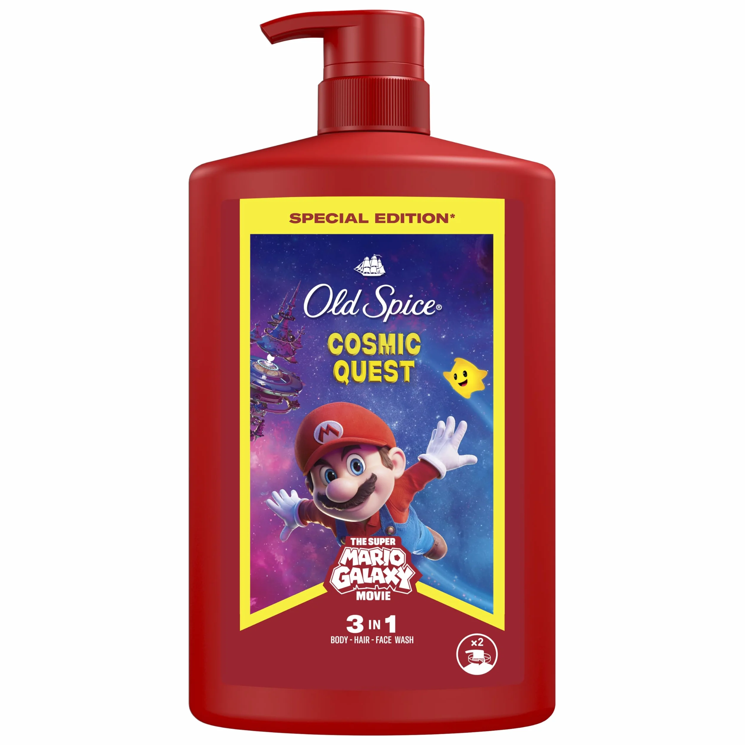 Old Spice Wolfthorn Żel pod prysznic i szampon dla mężczyzn 1000ml, uniwersalna formuła 3 w 1 do mycia ciała, włosów i twarzy, długotrwała świeżość, głębokie oczyszczanie