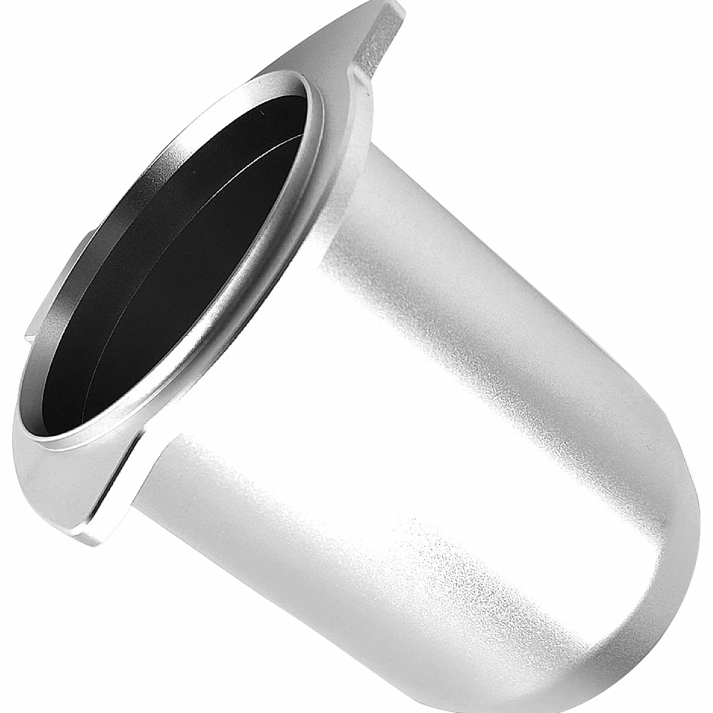 54 mm kubek dozujący do espresso kubek do kawy mielona ważenie barista akcesoria aluminium metal do szałwii Delonghi Breville Portafilter, srebrny