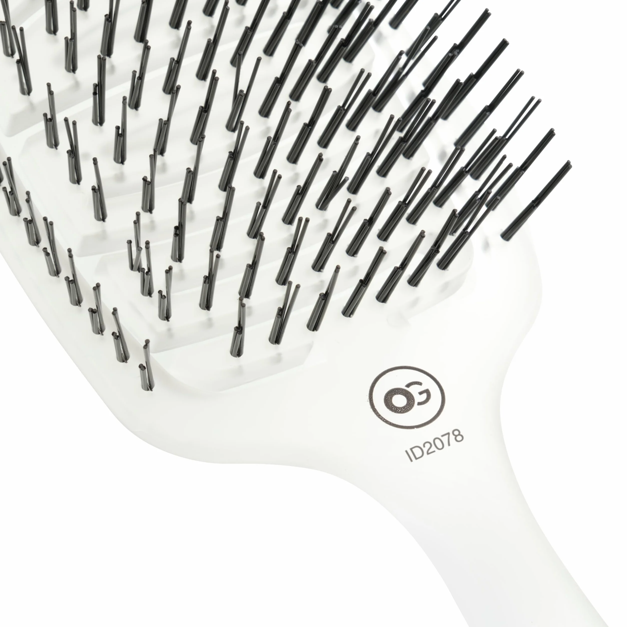 Olivia Garden Essential Care Flex Fine Hair Bristles Ice White Szczotka do rozczesywania włosów cienkich