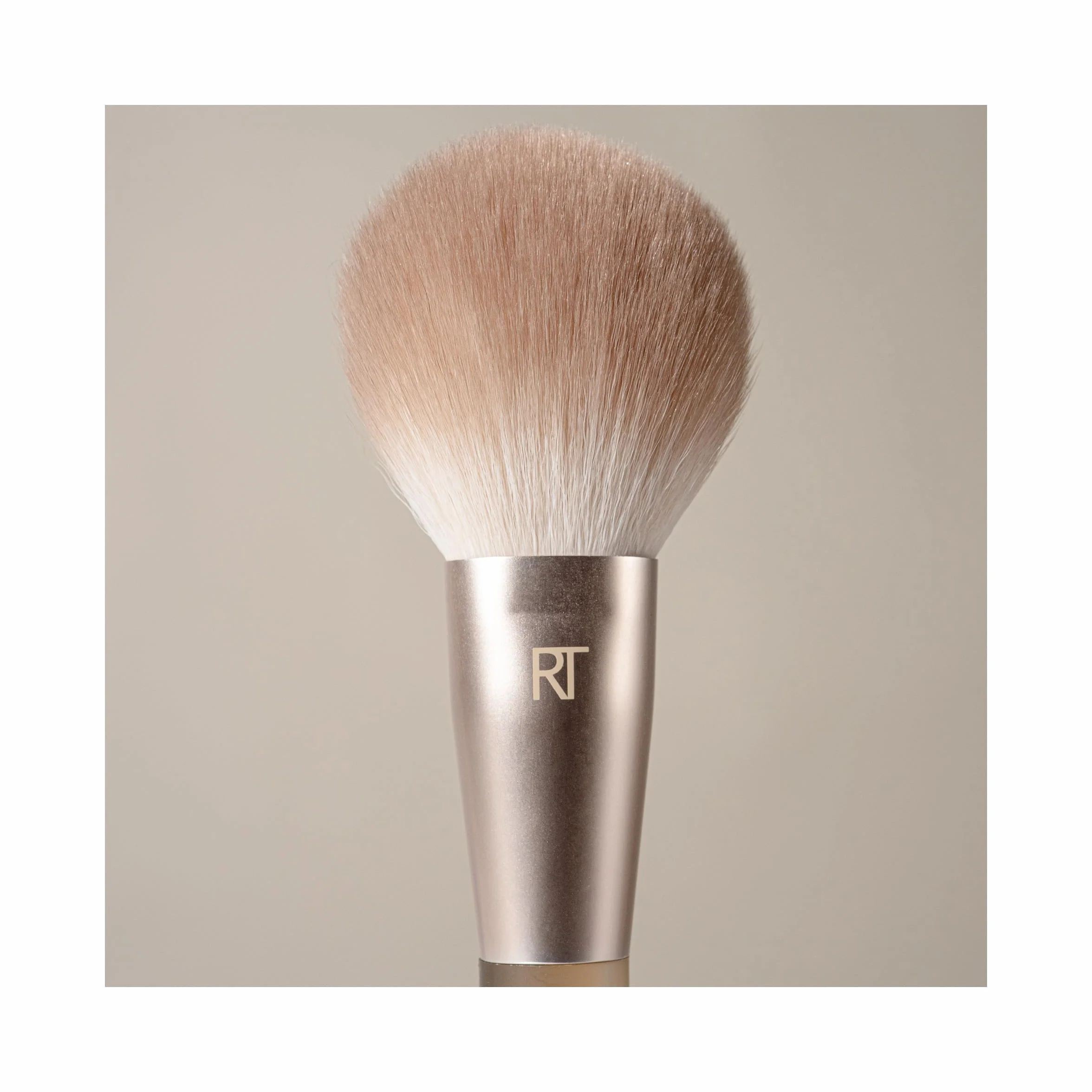 Real Techniques Pędzel do pudru New Nudes Hazy Finish, wielofunkcyjny pędzel do makijażu