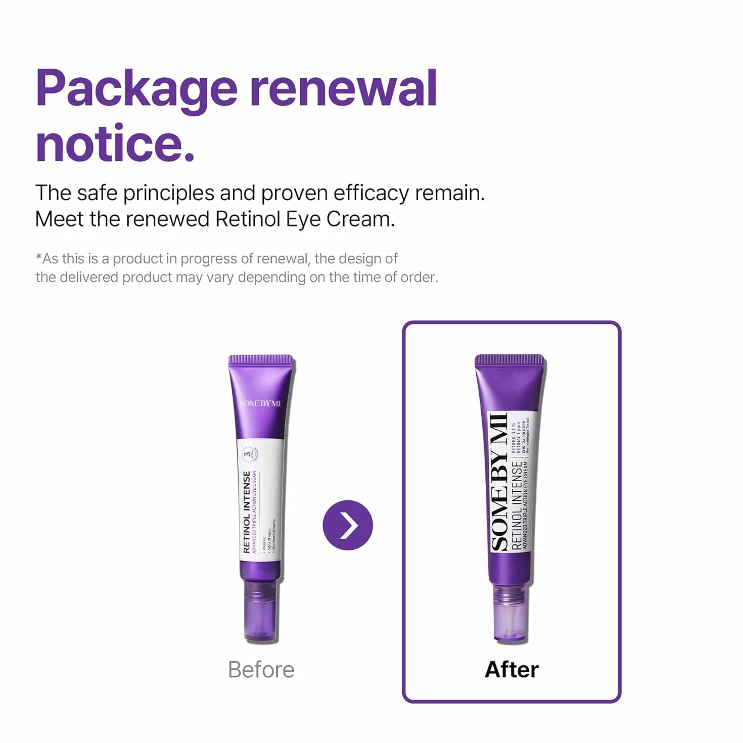 SOMEBYMI Retinol Intense Reaktywujący krem pod oczy