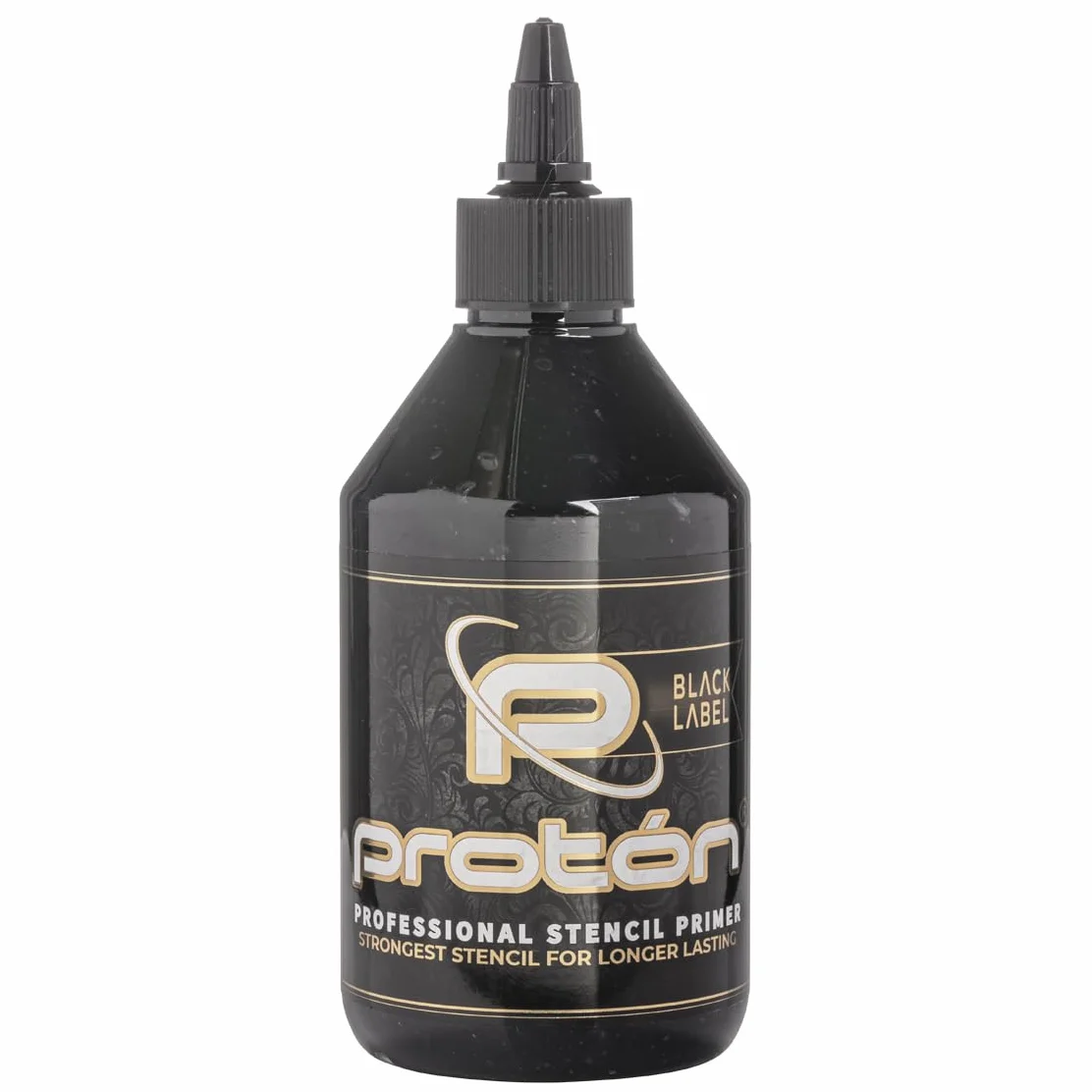 Black Label - Proton Professional Stencil Primer - 250 ml / 8,5 uncji Szablony do tatuażu ekstremalne utrwalacz tatuażu