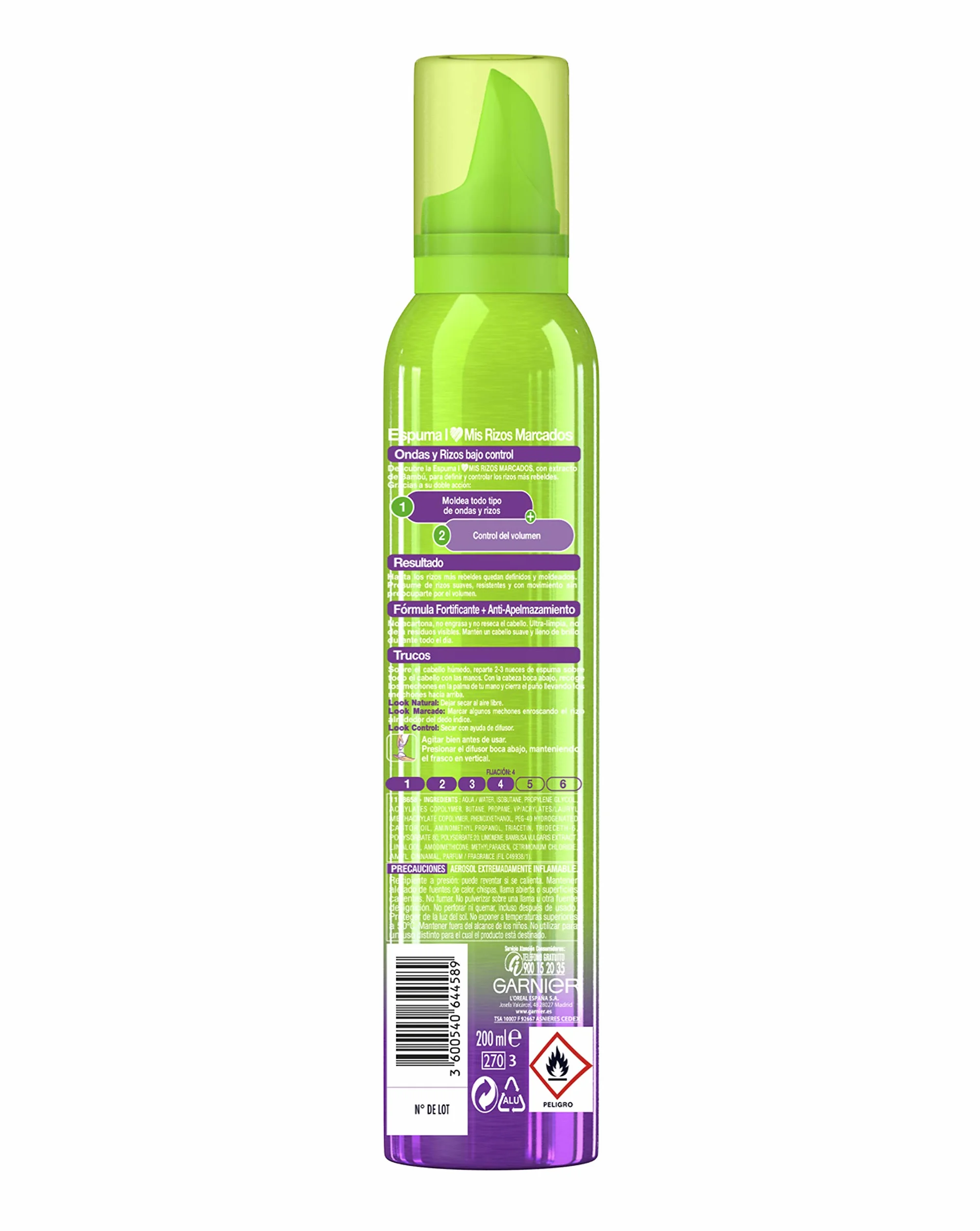Style FRUCTIS piankowe loki oznaczone 200 ml