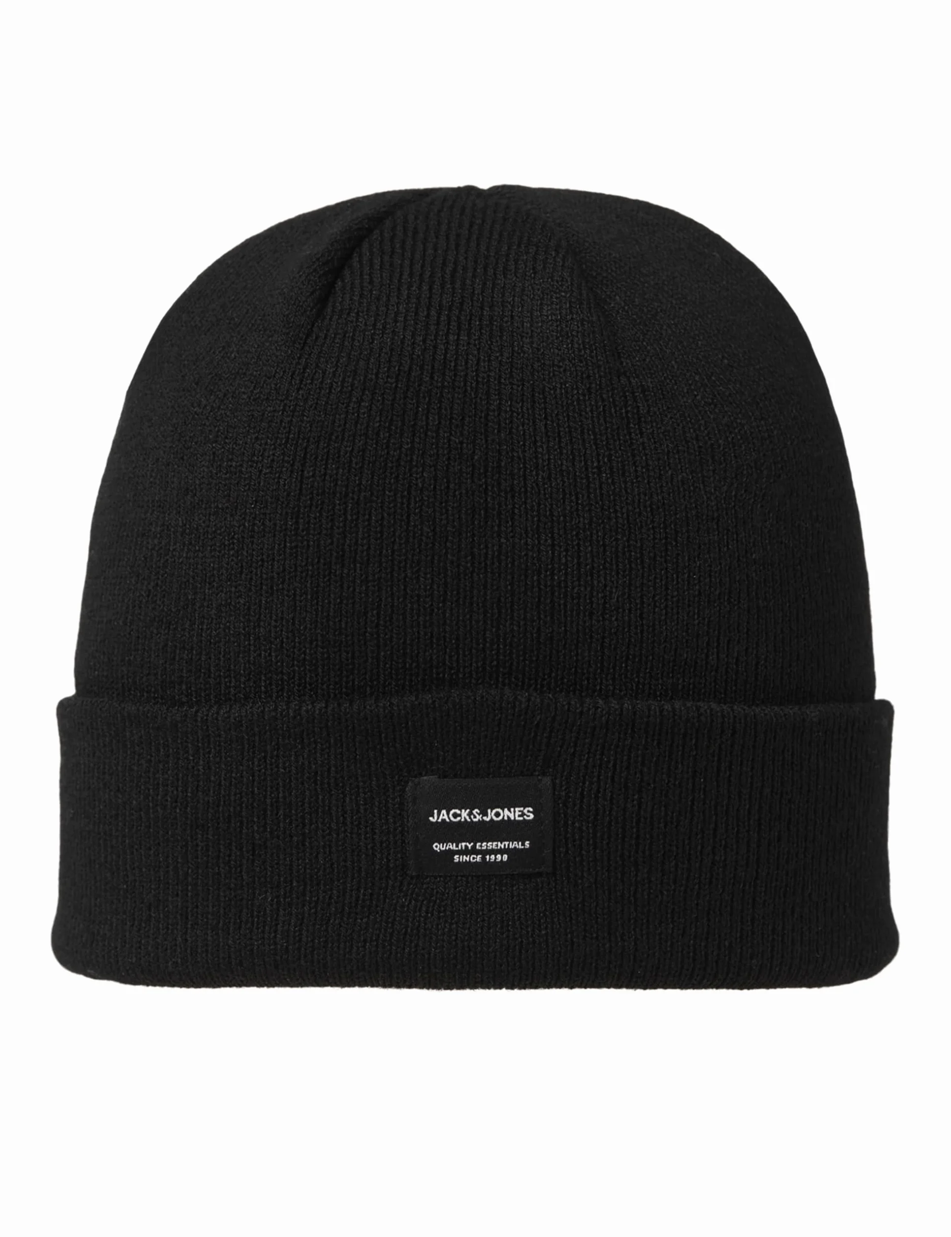 Jack & Jones Męski JJDNA BEANIE NOOS Czapka Zimowa, Czarny