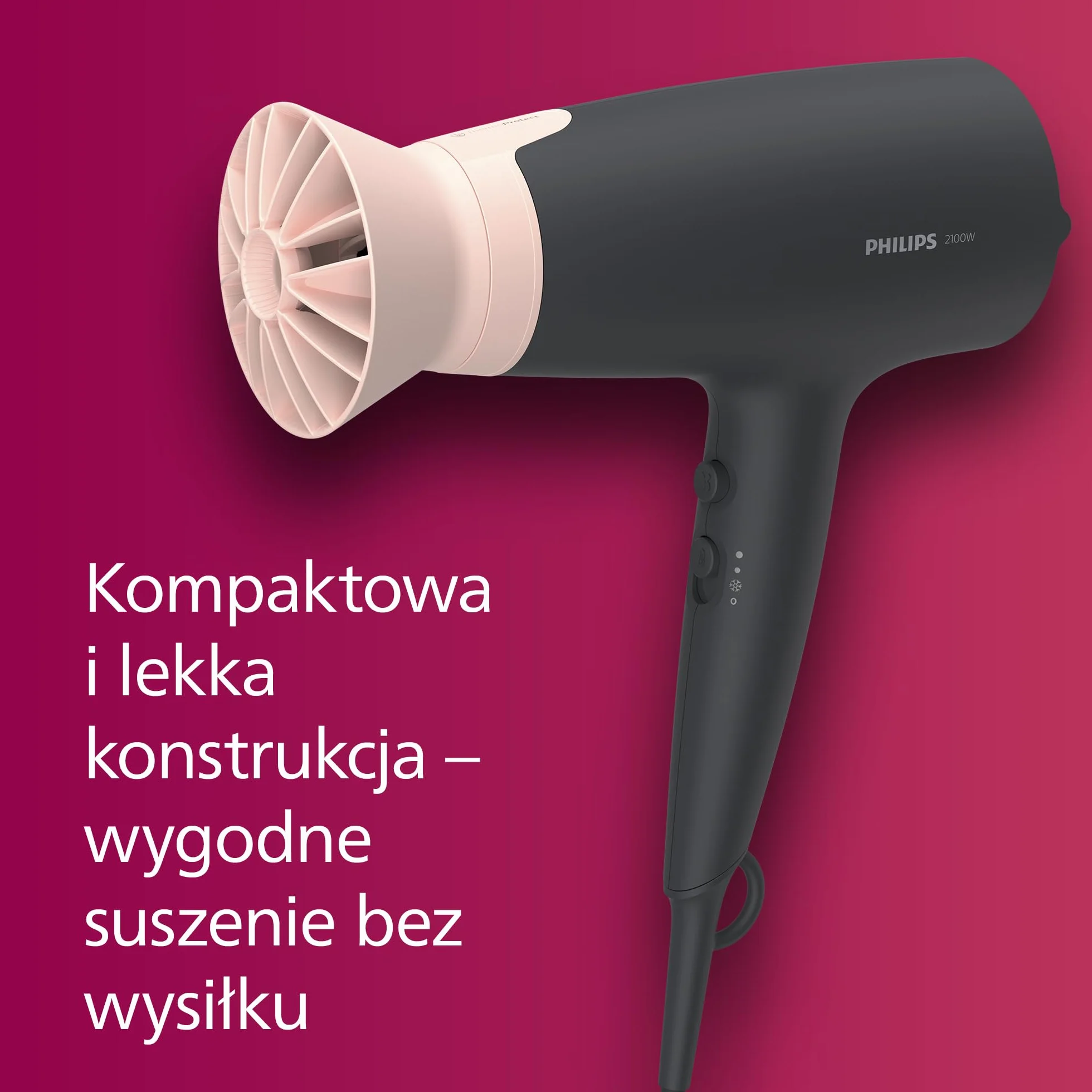 Philips BHD350/10 Essential suszarka do włosów 2100 W