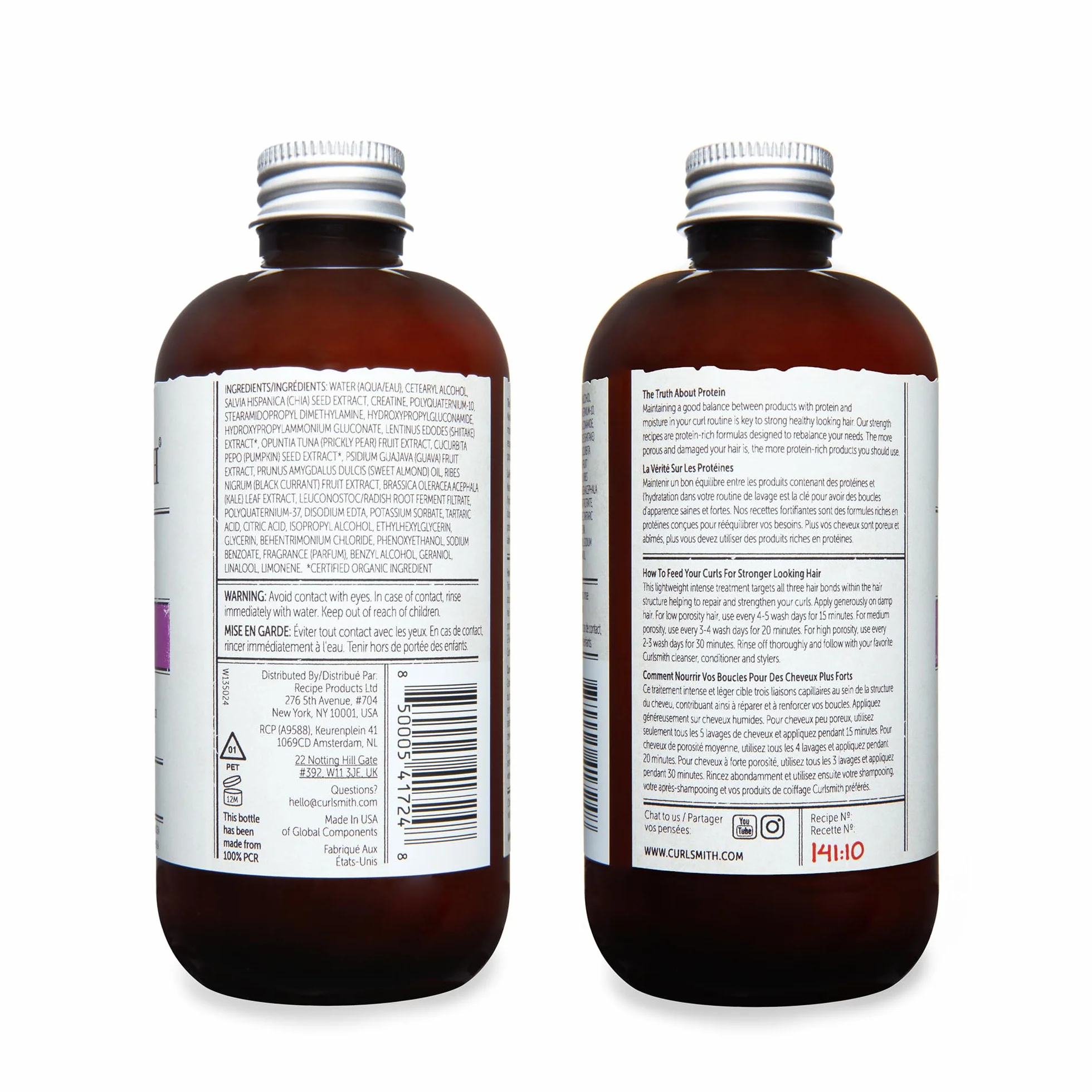 Curlsmith Bond Curl Rehab Salve, Bond Building Strength Treatment 236 ml