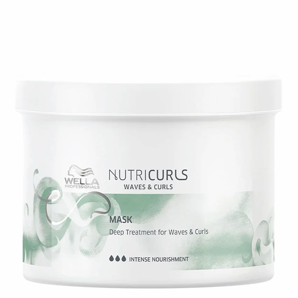 Wella Nutricurls Mask 500 Ml Kręcone Leczenie Włosów