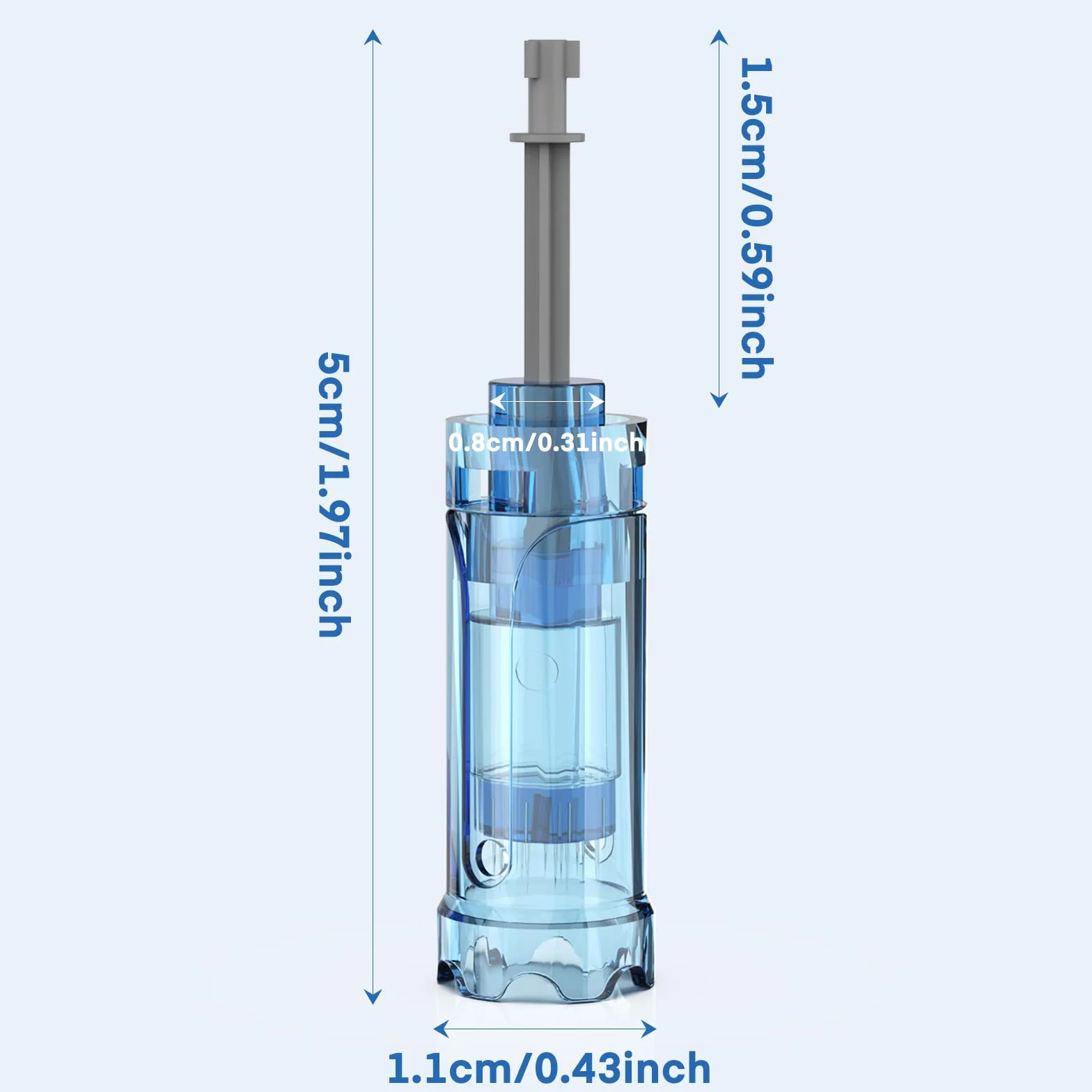 Wkład igły 36 Pin, Dermapen microneedling mikroigła Zamiennik do Dr.pen A9/M8S/A8S, 20 sztuk/opakowanie