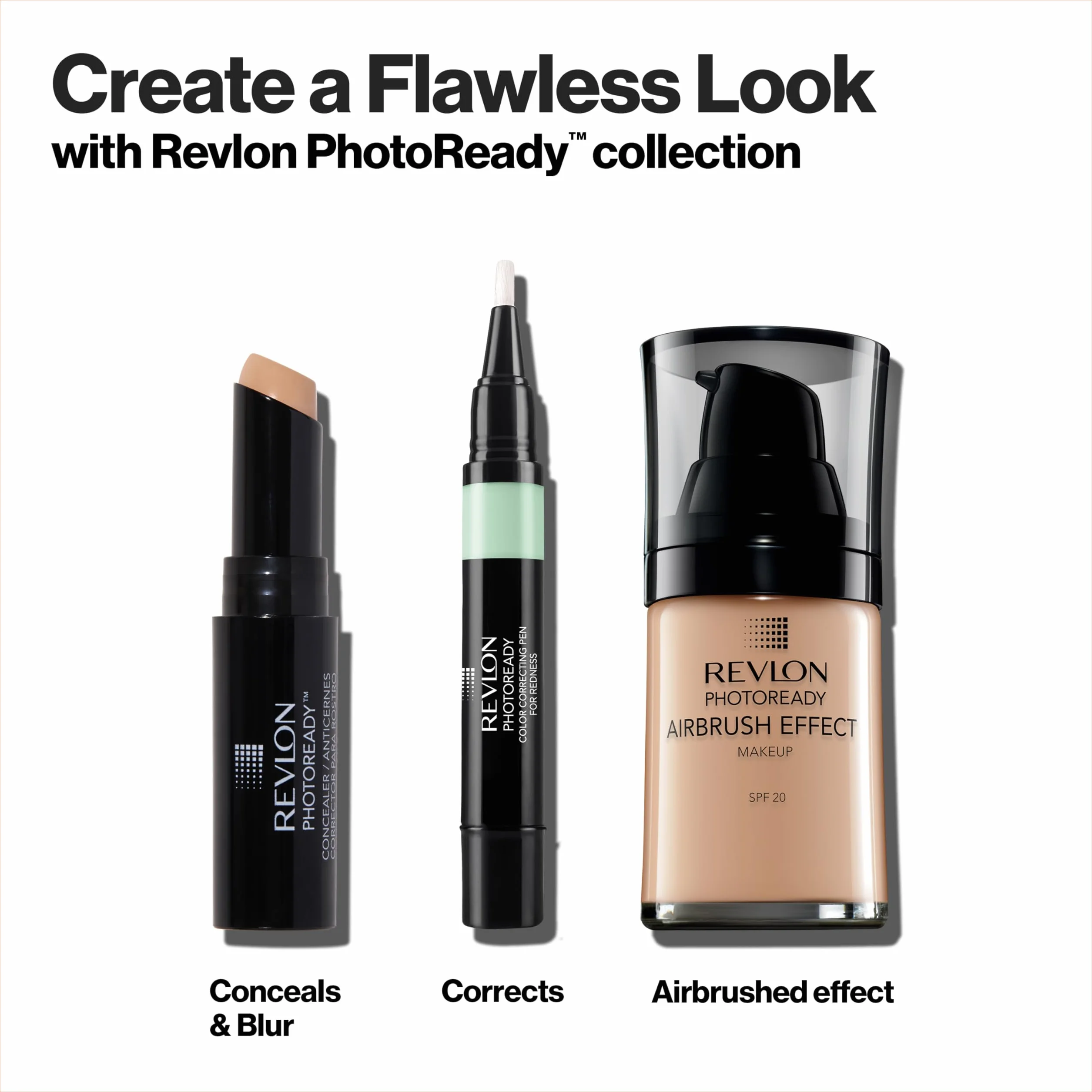 Revlon PhotoReady Light/Medium 3 korektor, 1 opakowanie (1 x 3,2 g)
